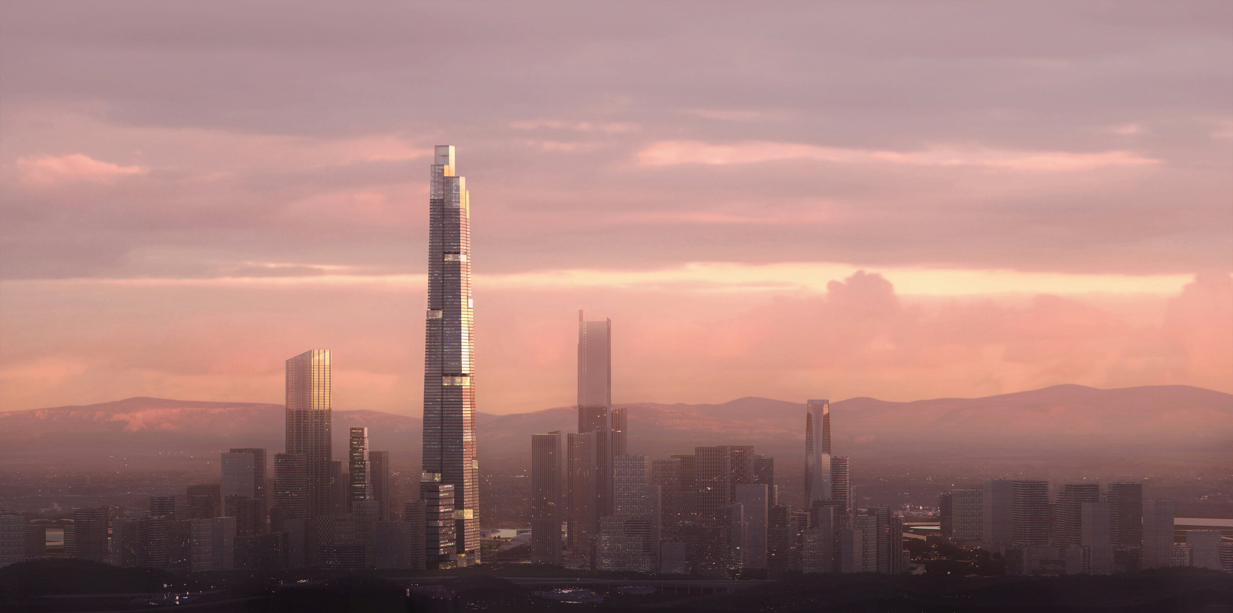 Tianfu Center — Mixed-Use in Tianfu New Area, Chengdu