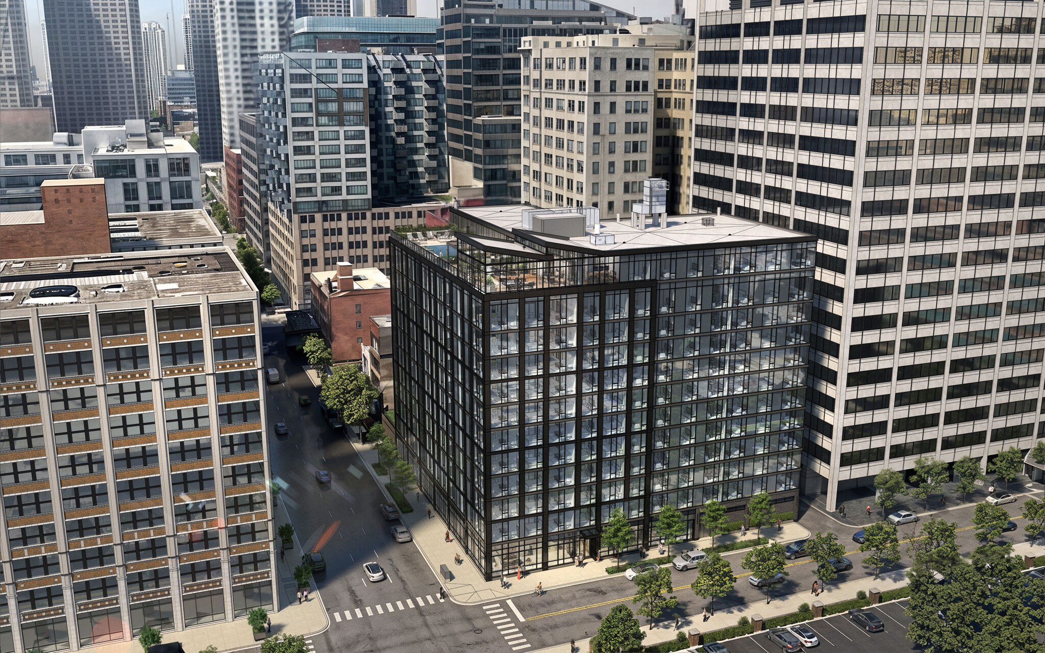 566 West Van Buren — Residences in West Loop, Chicago