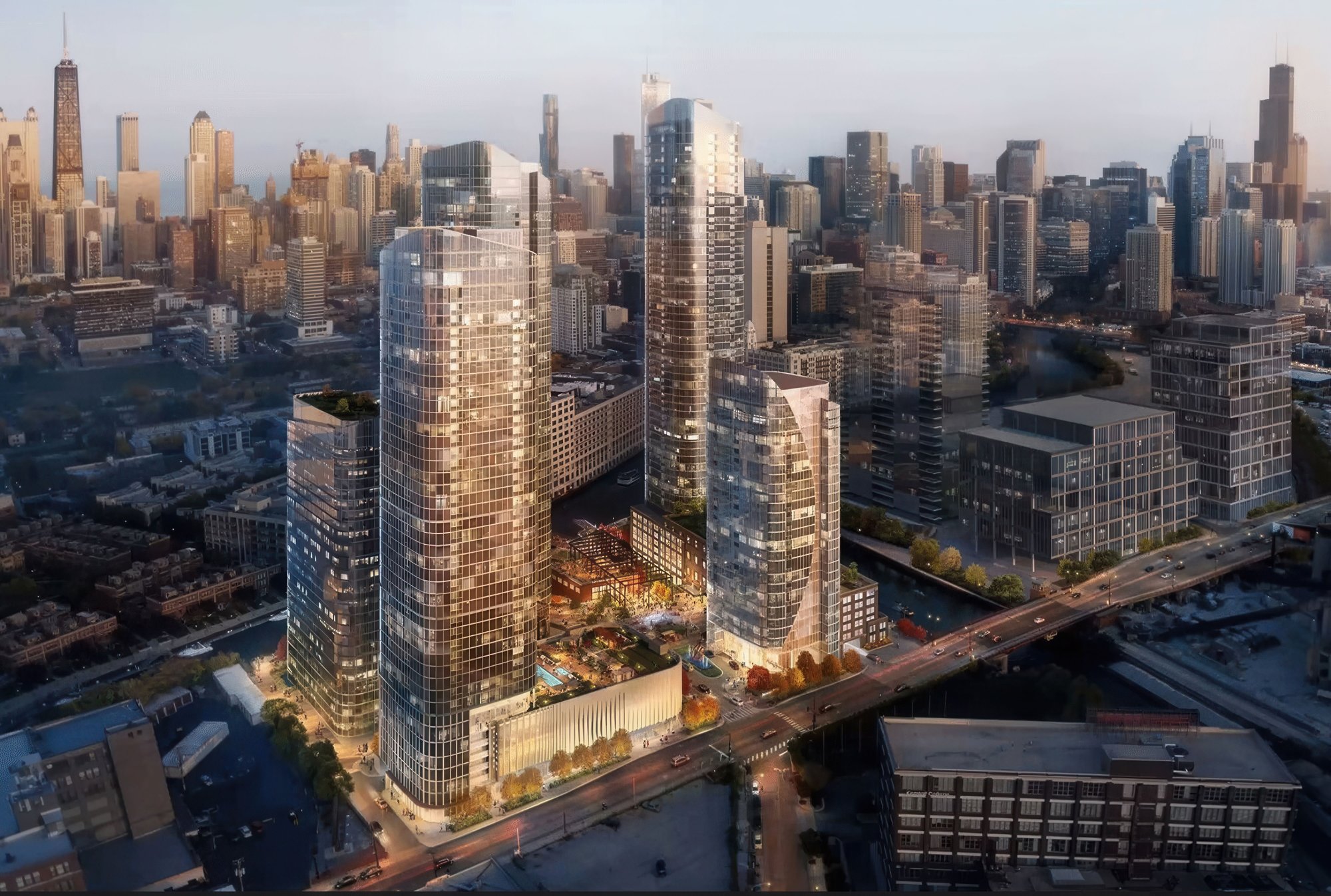 Halsted Pointe — Residences in Goose Island, Chicago