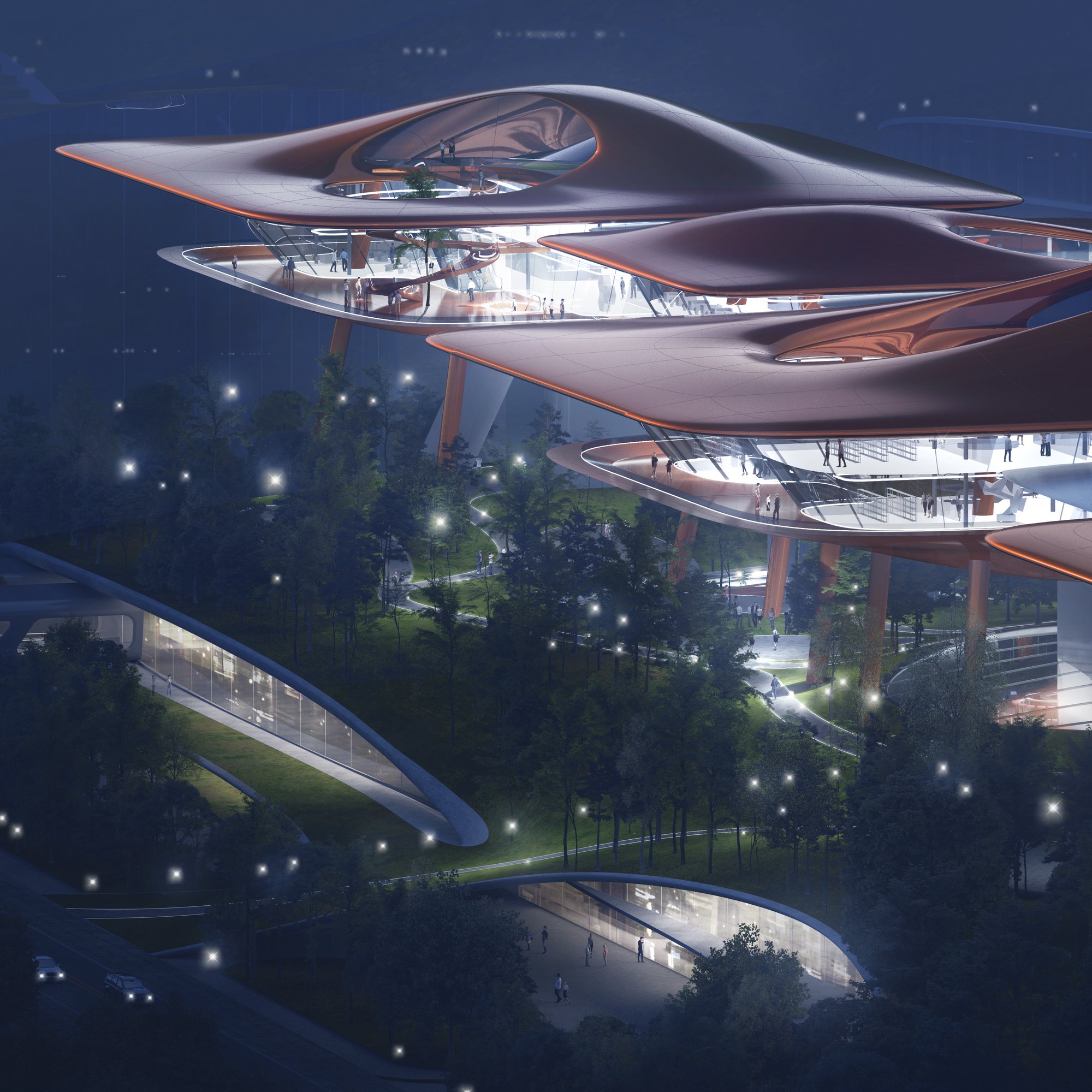 Chongqing Cuntan International Cruise Centre — Mixed-Use in Cuntan, Chongqing