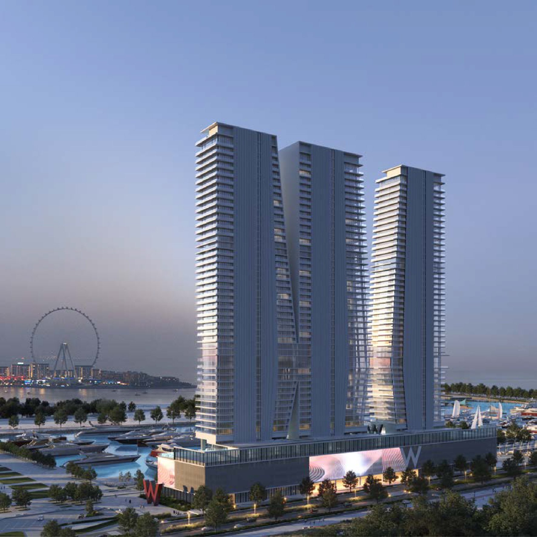 W Residences at Dubai Harbour — Residences
