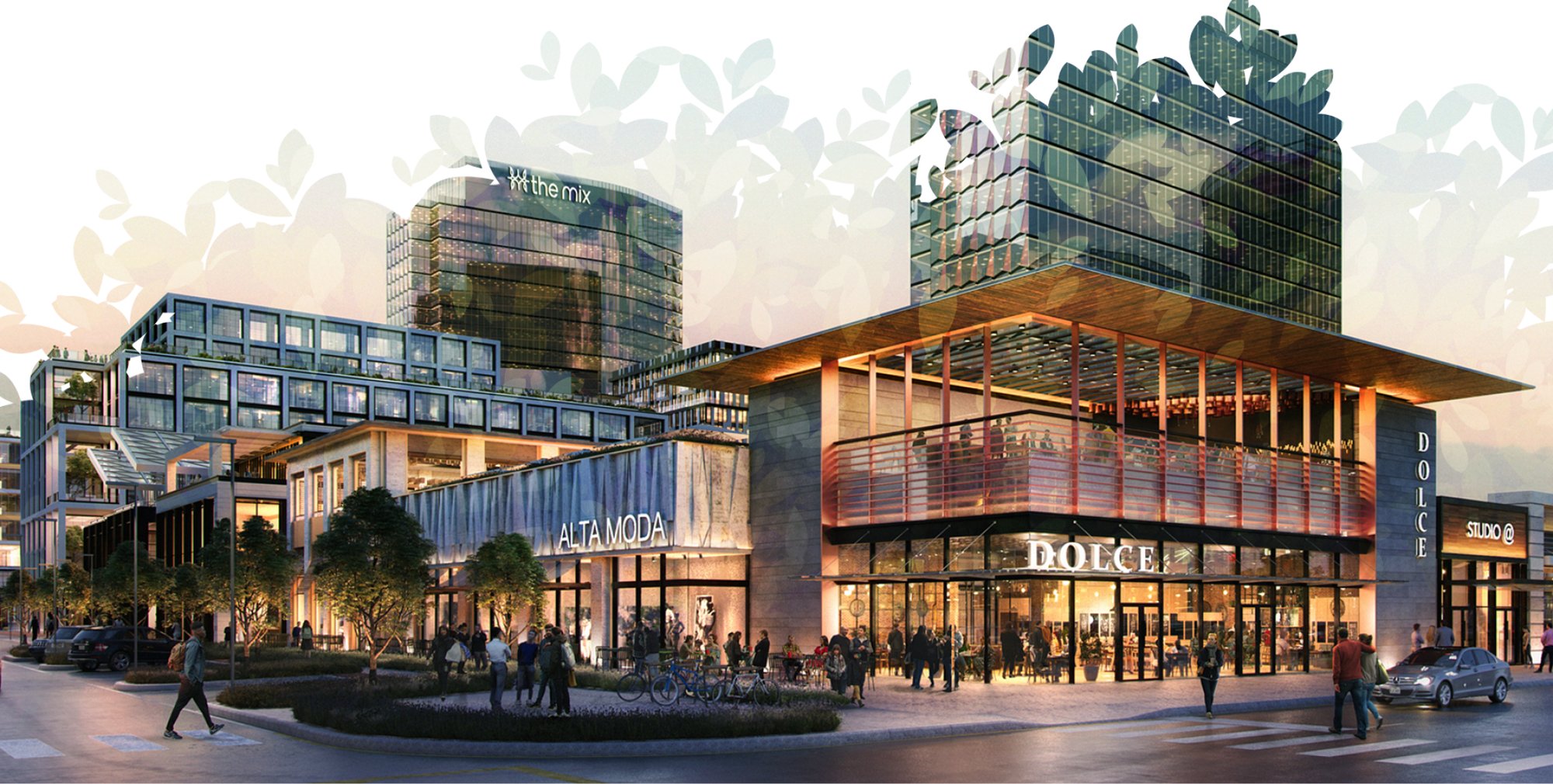The Mix — Mixed-Use in North Platinum Corridor, Frisco