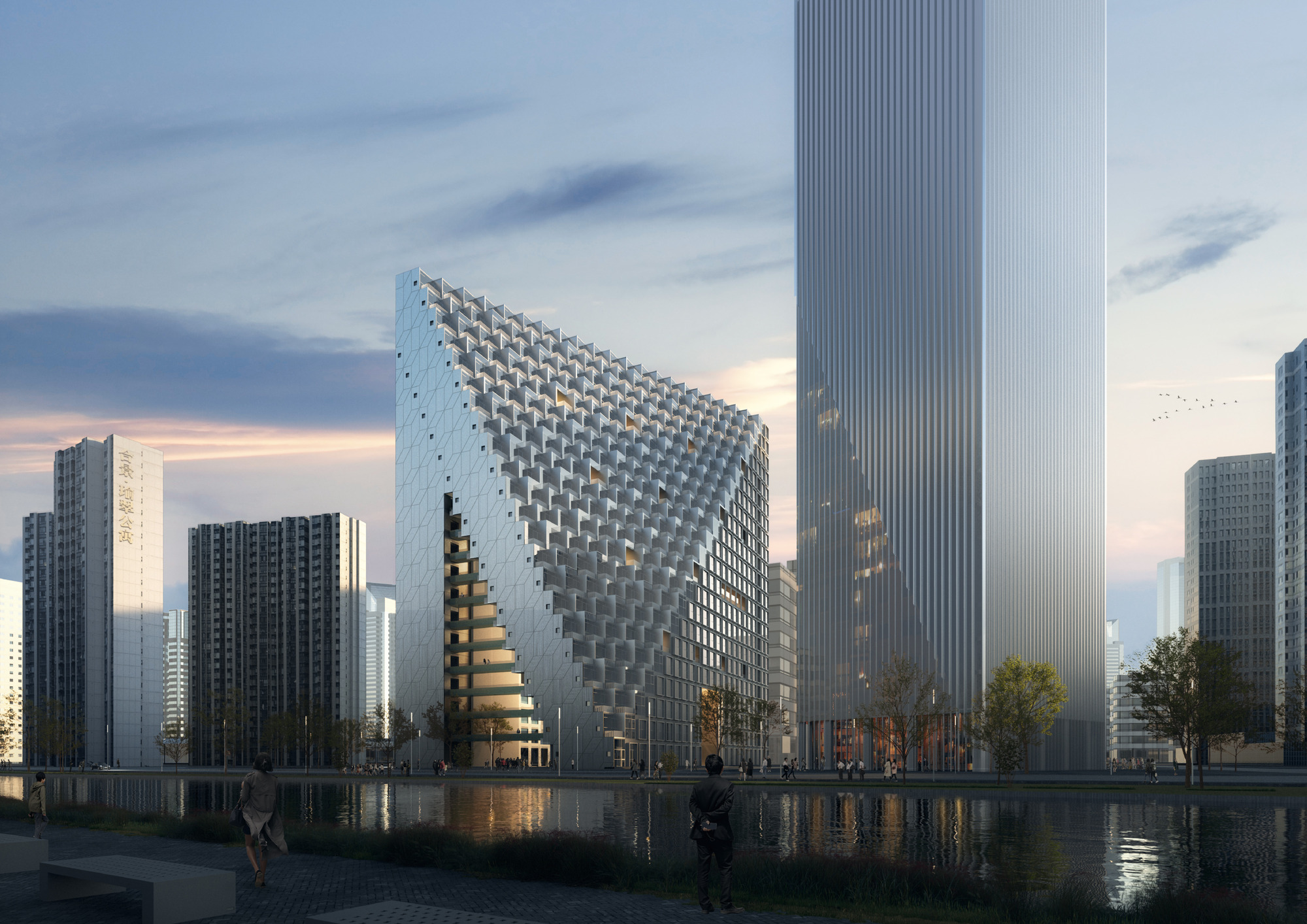 Hangzhou Prism — Mixed-Use in Future Sci-Tech City, Hangzhou