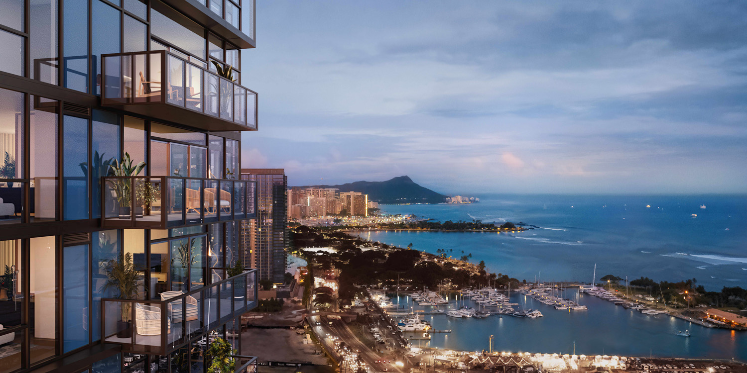 Kaliʻu — Residences in Kakaʻako, Honolulu