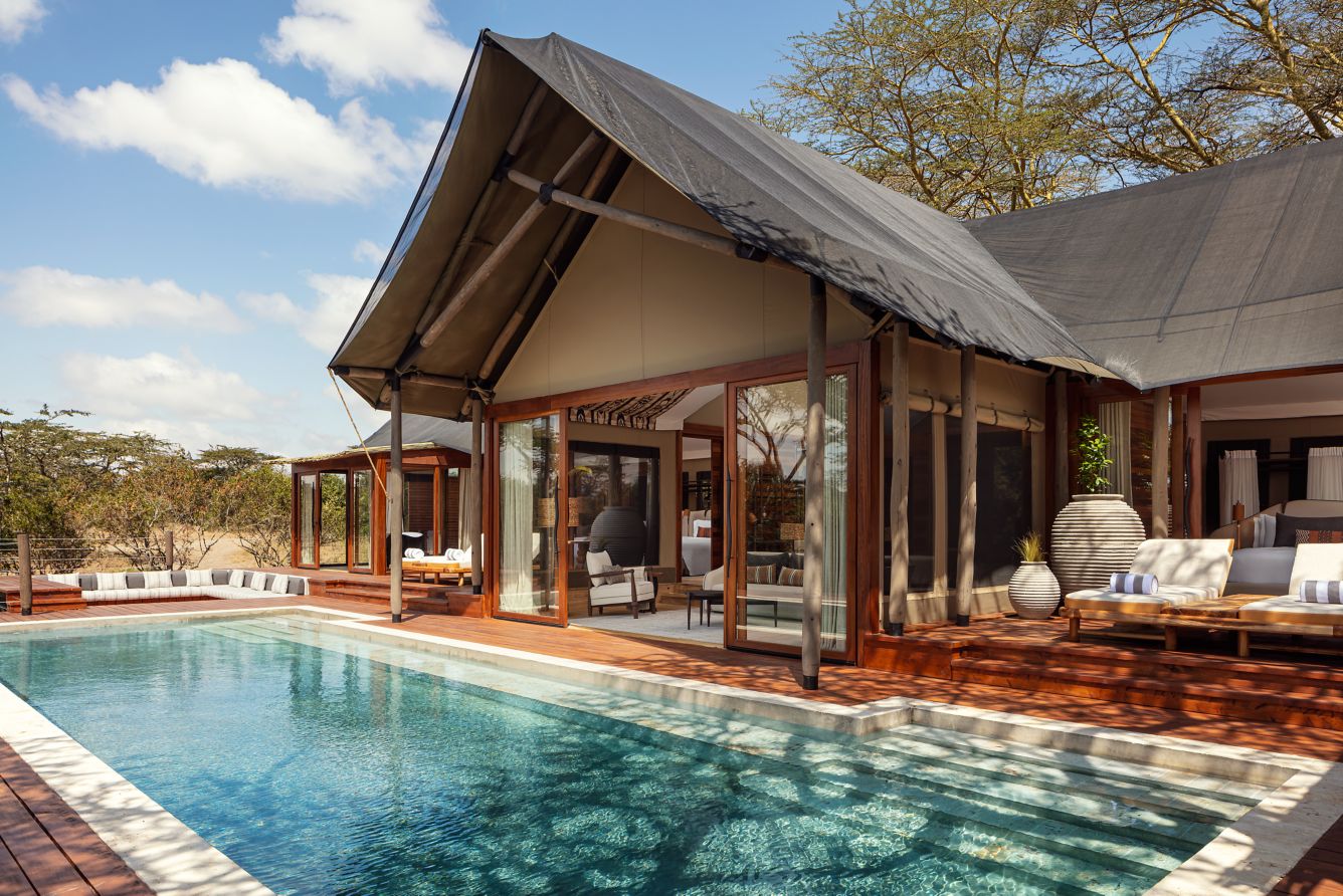 JW Marriott Mount Kenya Rhino Reserve Safari Camp — Hotel in Solio Game Reserve, Kenya