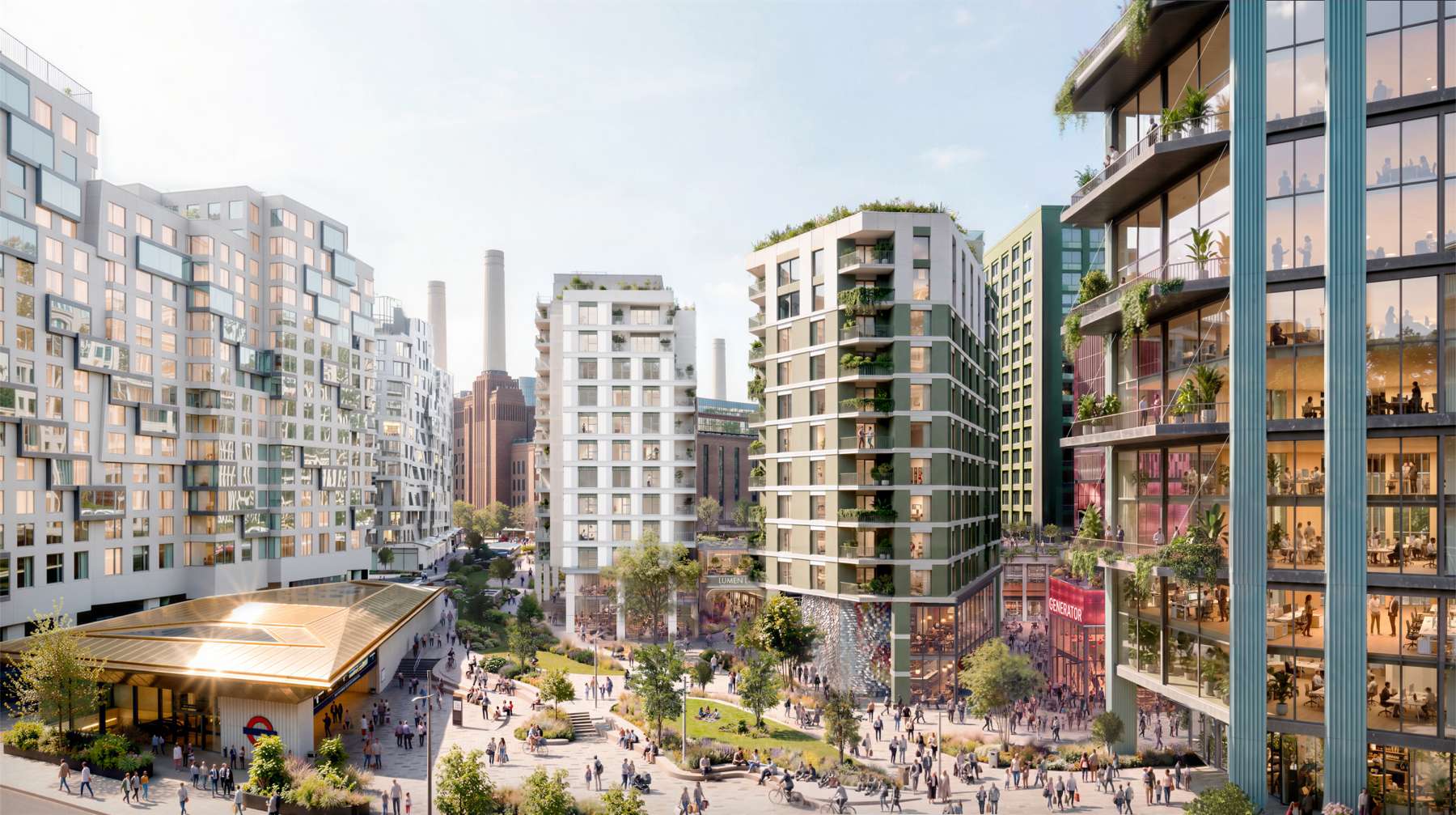 Battersea Power Station — Mixed-Use in Nine Elms, London