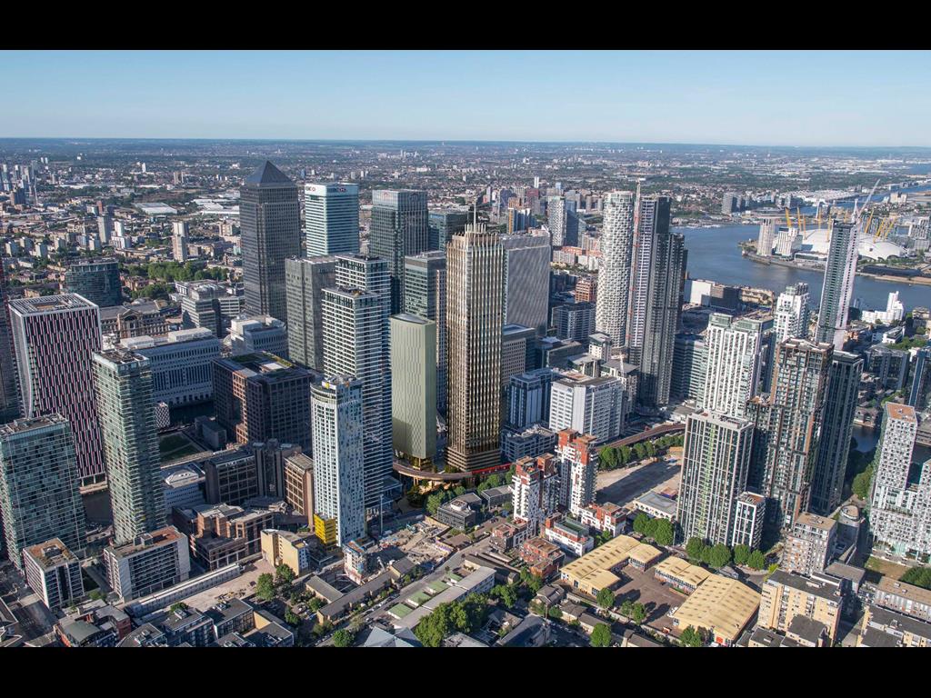 Ensign House — Residences in South Quay, London