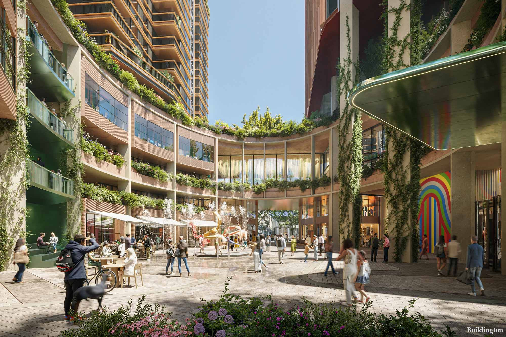 The Round (18 Blackfriars Road) — Mixed-Use in Bankside, London