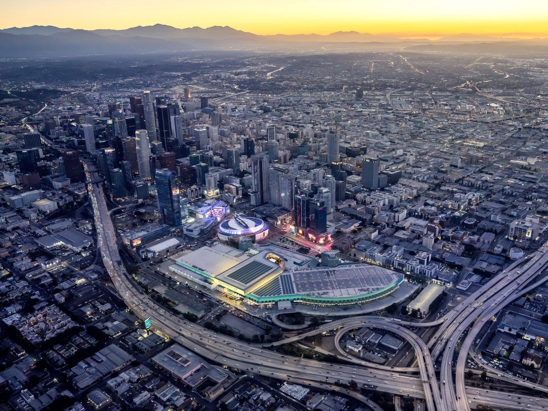 Los Angeles Convention Center Expansion — Entertainment in South Park, Los Angeles