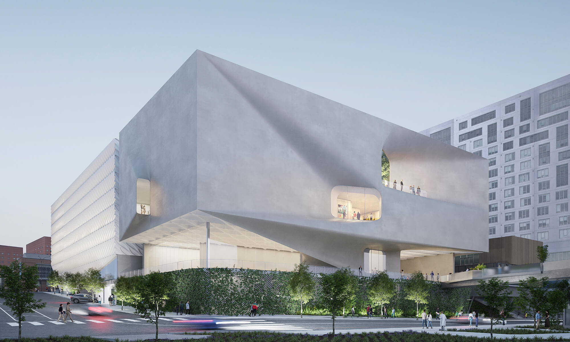 The Broad Expansion — Museum in Bunker Hill, Los Angeles