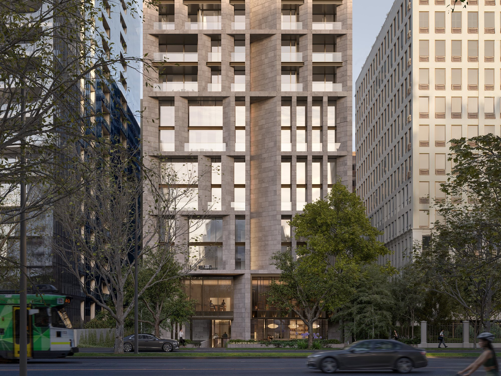 The Carter Building — Residences in St Kilda Road, Melbourne
