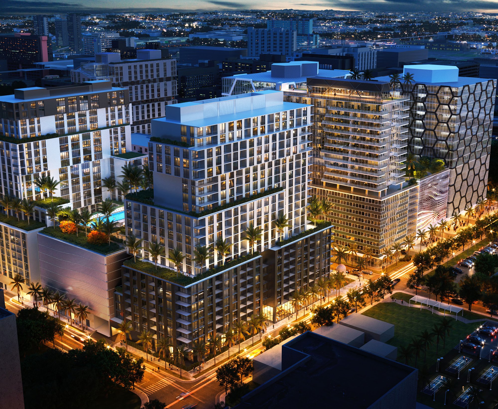 Highland Park Miami — Mixed-Use in Health District, Miami