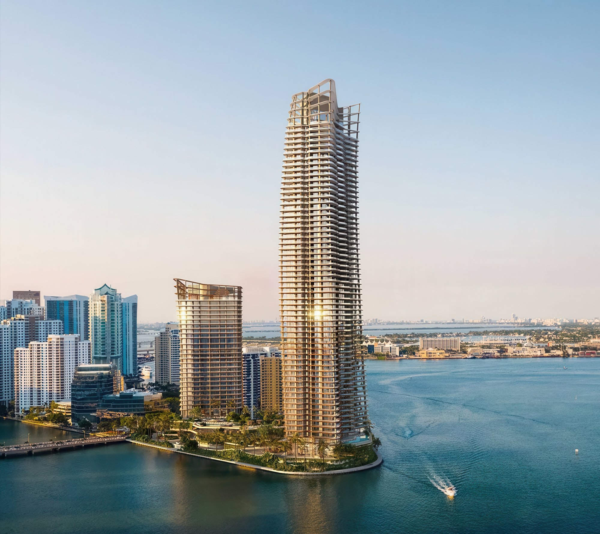The Residences at Mandarin Oriental, Miami — Mixed-Use in Brickell Key, Miami