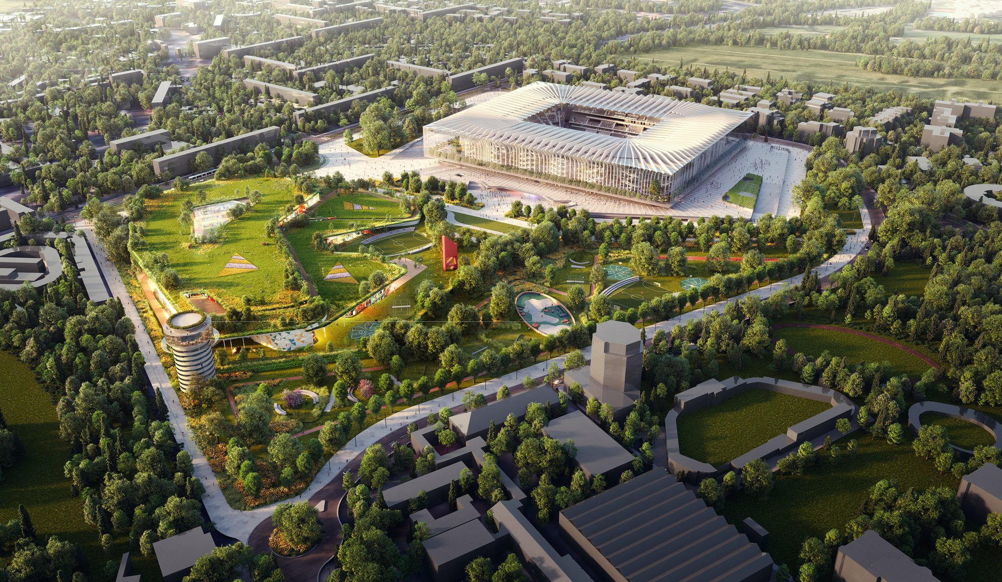 New San Siro Stadium — Stadium in San Siro, Milan