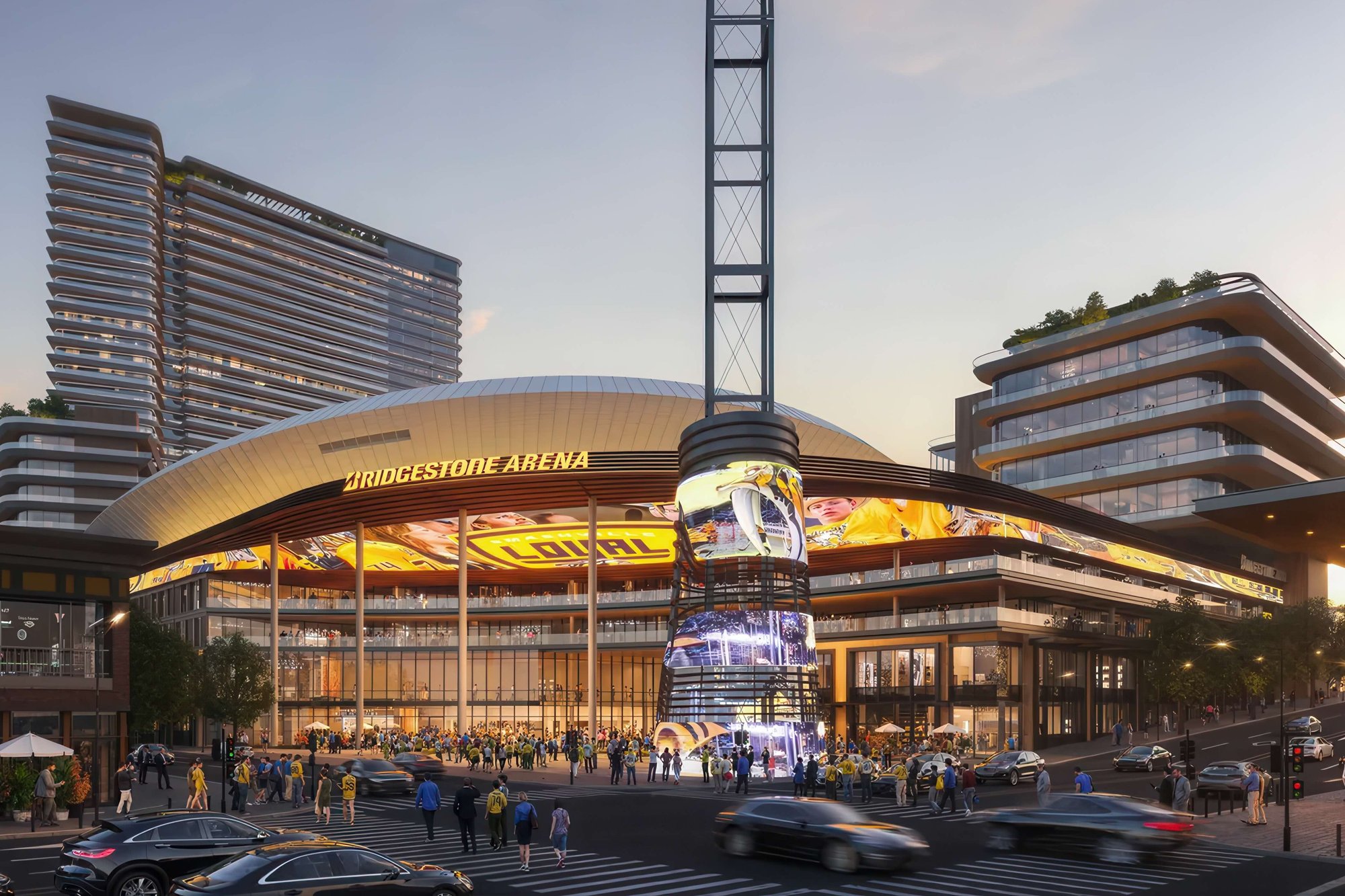 Bridgestone Arena — Entertainment in Lower Broadway, Nashville