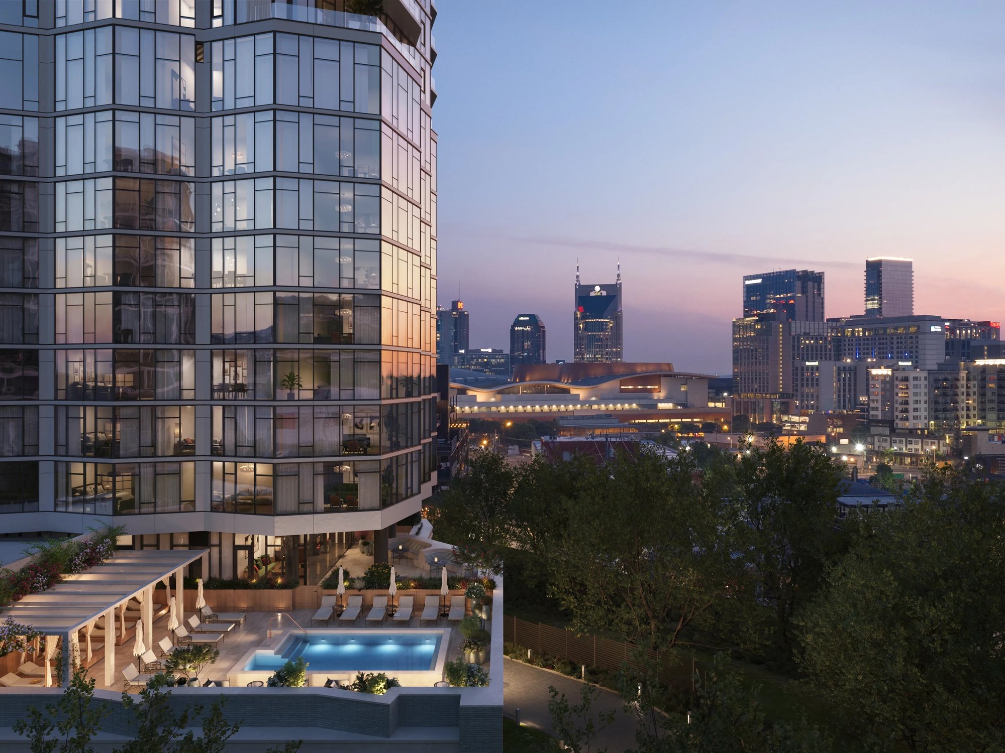 Pendry Nashville — Mixed-Use in Paseo South Gulch, Nashville