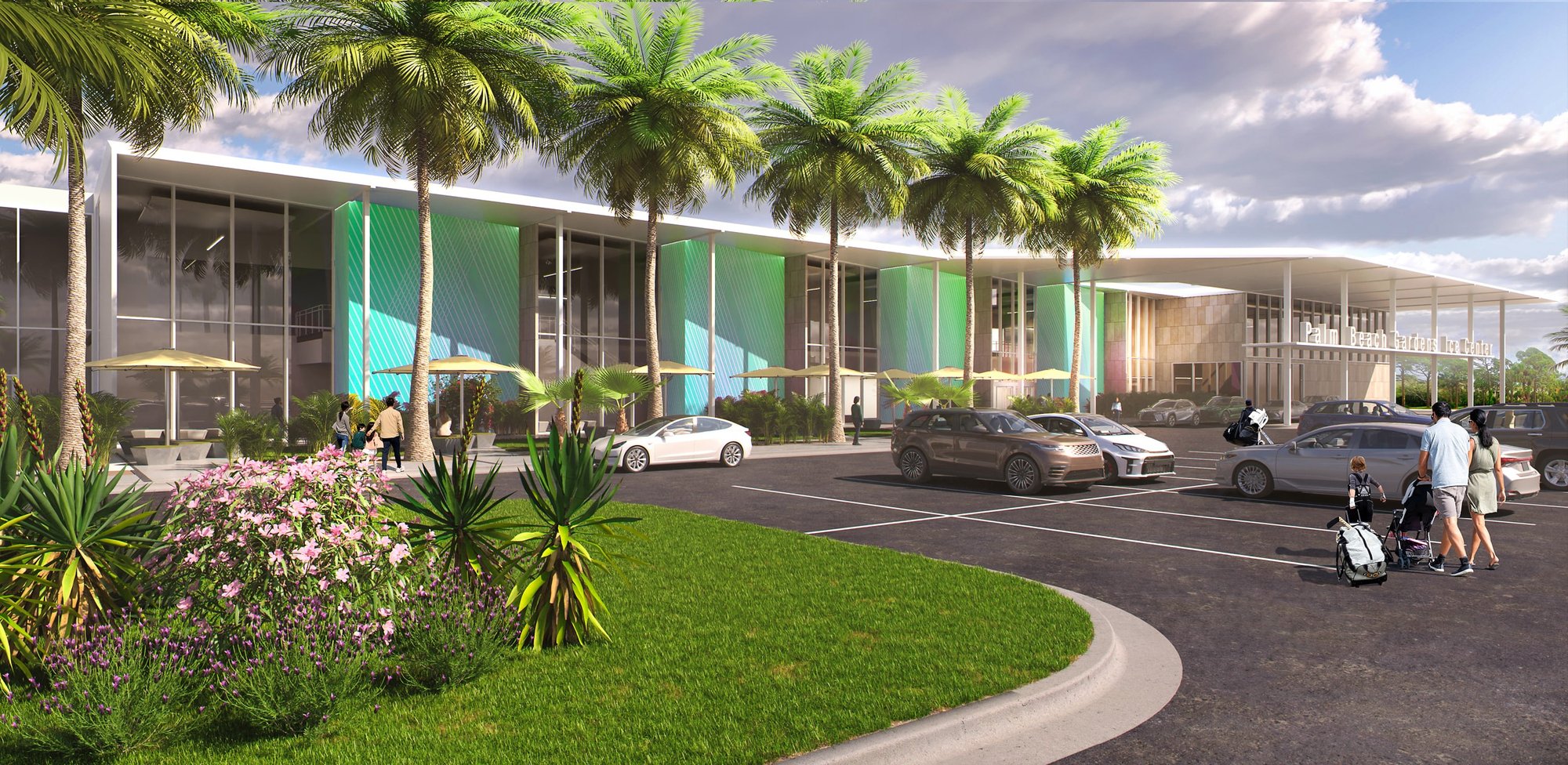 Palm Beach Gardens IcePlex — Stadium in Plant Drive Park, Palm Beach Gardens