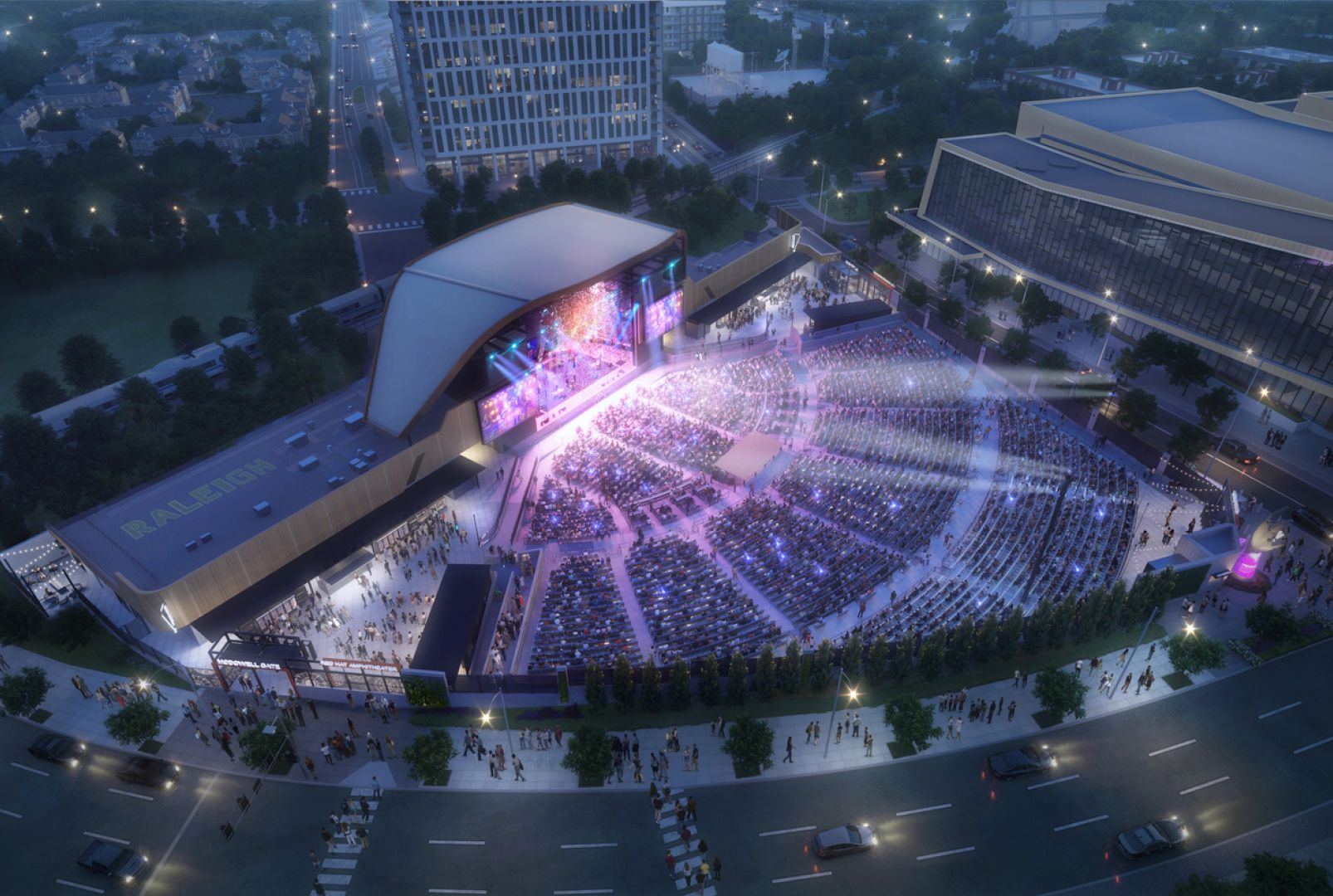 Red Hat Amphitheater — Entertainment in Downtown Raleigh