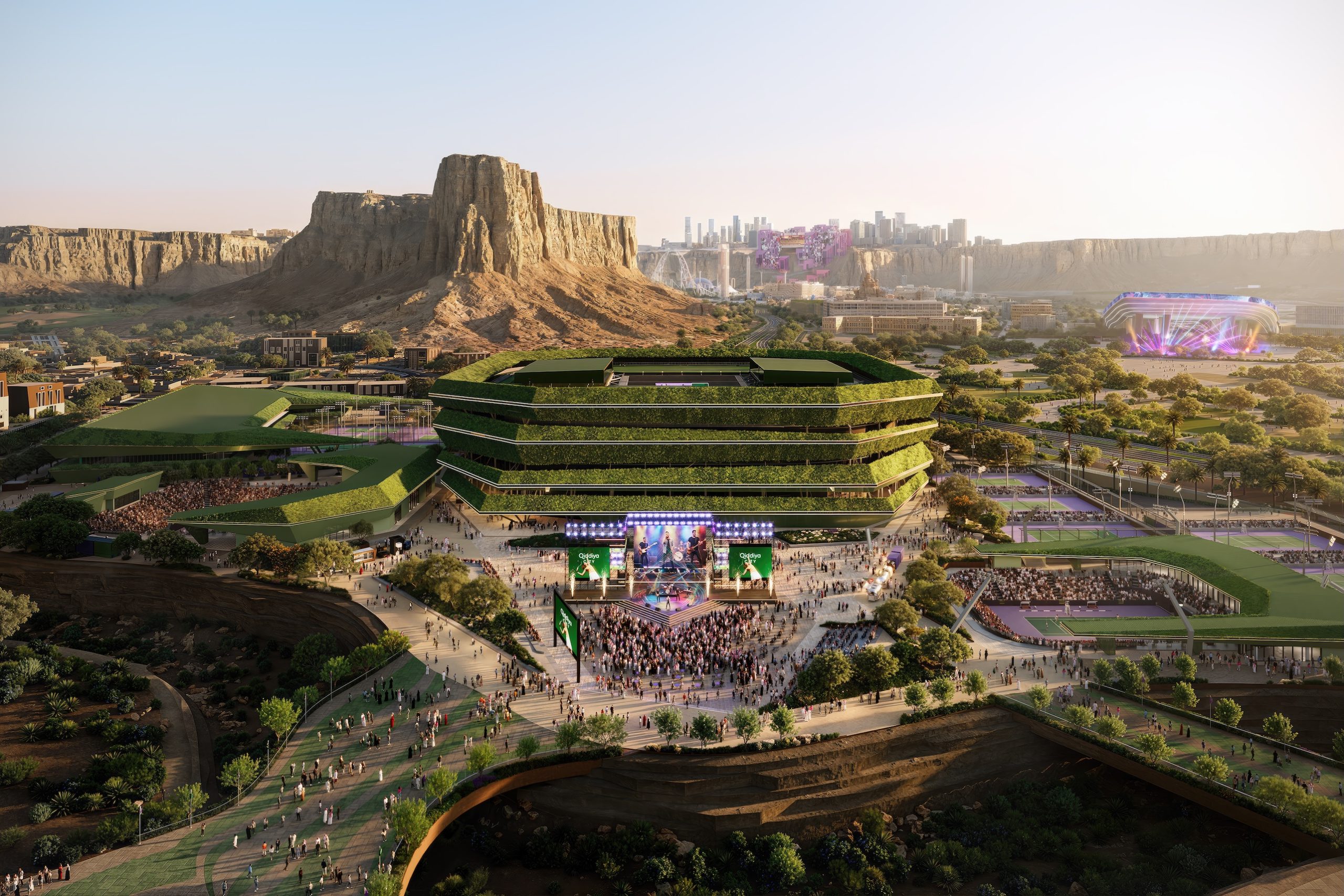 National Tennis Centre at Qiddiya City — Stadium in Qiddiya City, Riyadh