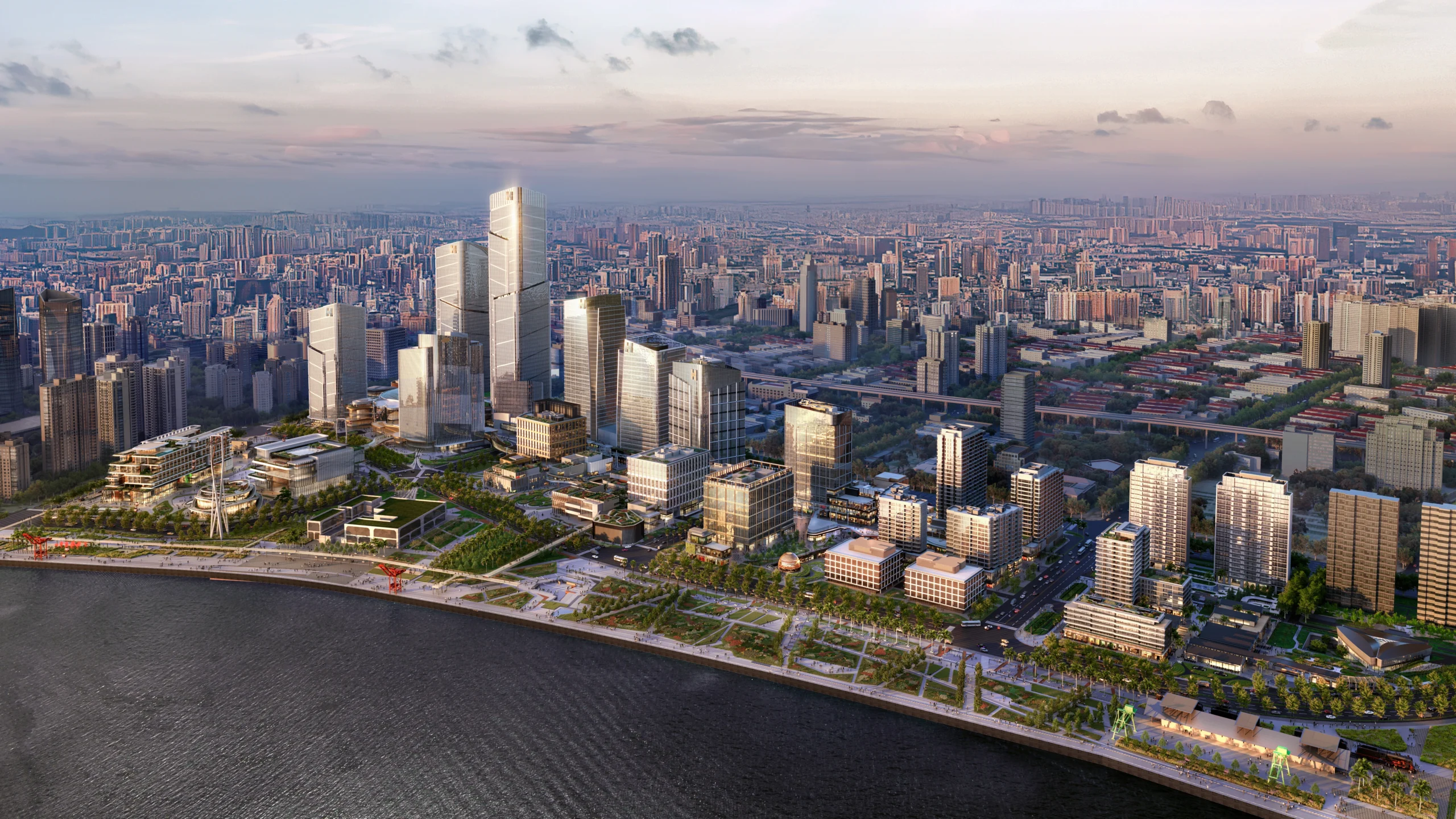 West Bund Central — Mixed-Use in West Bund, Shanghai