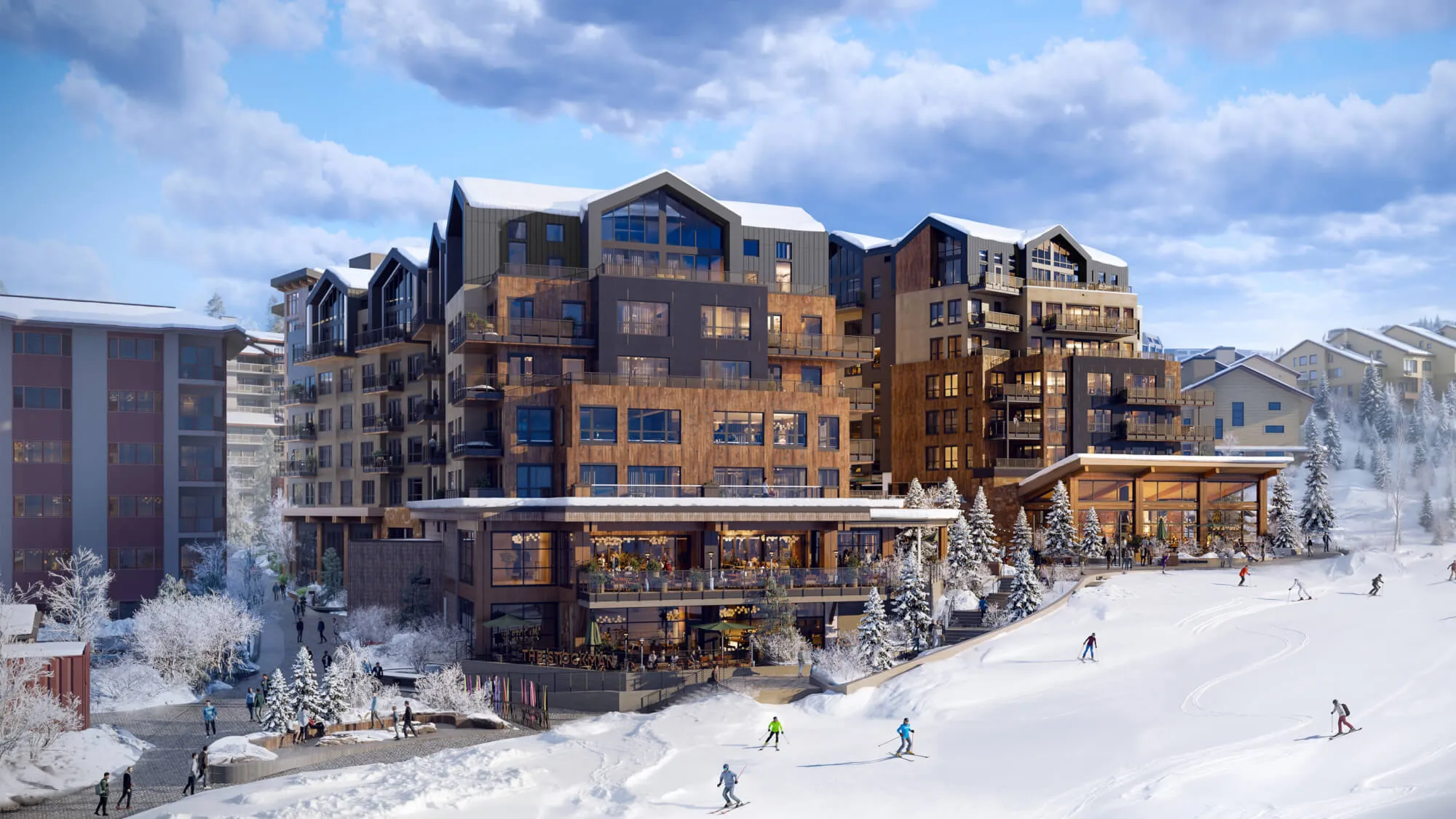 The Stockman, Auberge Collection — Mixed-Use in Ski Time Square, Steamboat Springs