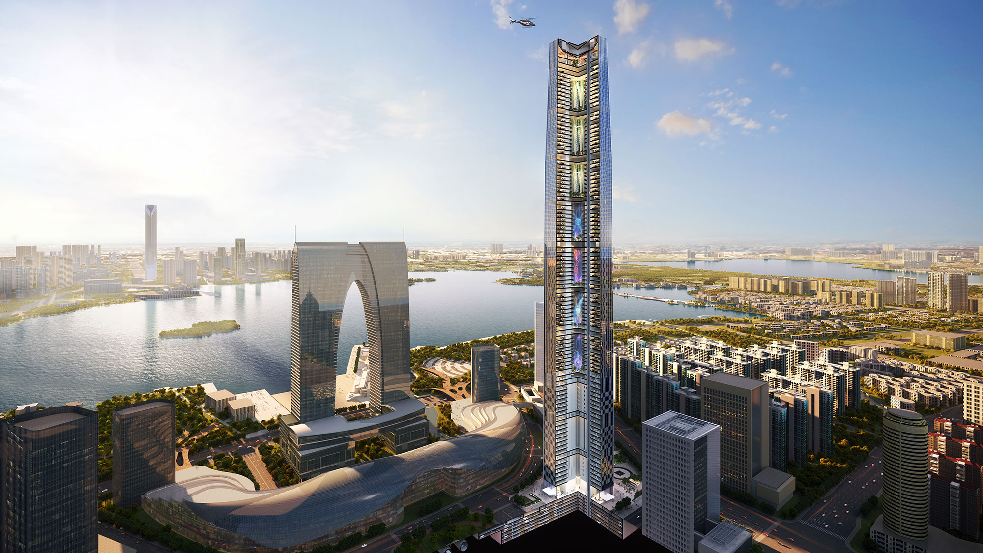 Suzhou Zhongnan Center — Residences in Suzhou Industrial Park