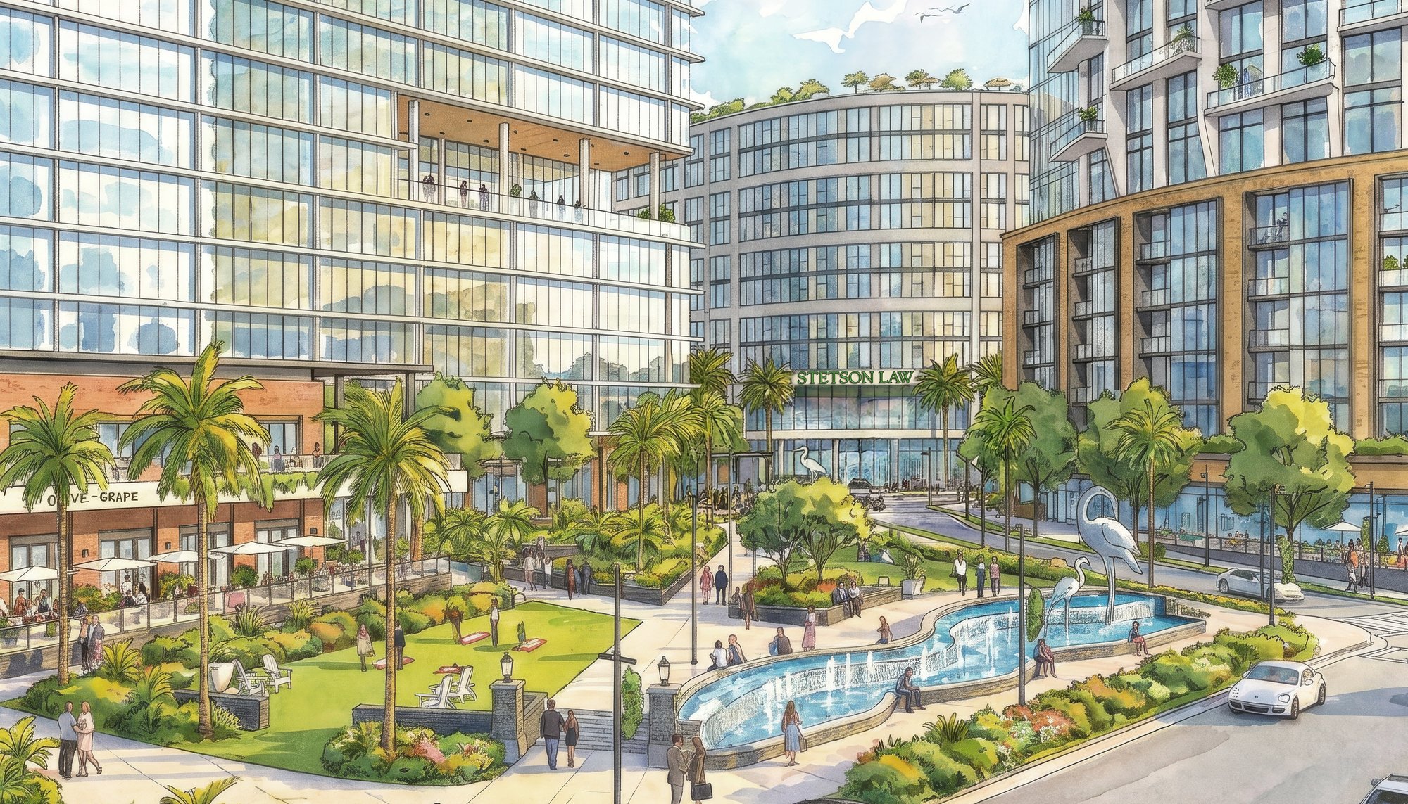 Stetson Tampa Law Center Redevelopment — Mixed-Use in Tampa Heights