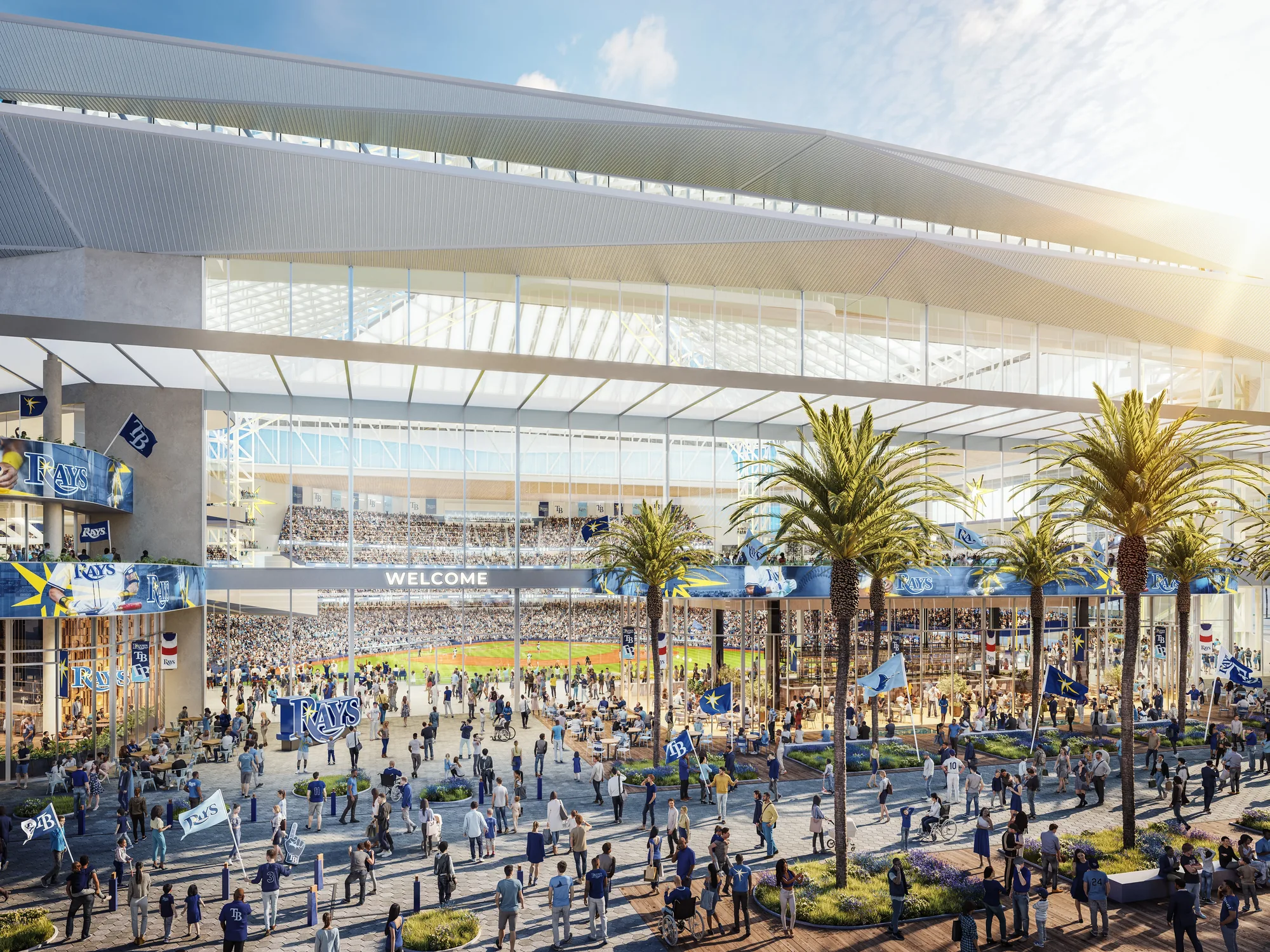 Tampa Bay Rays Stadium — Stadium in Dale Mabry / Hillsborough College, Tampa