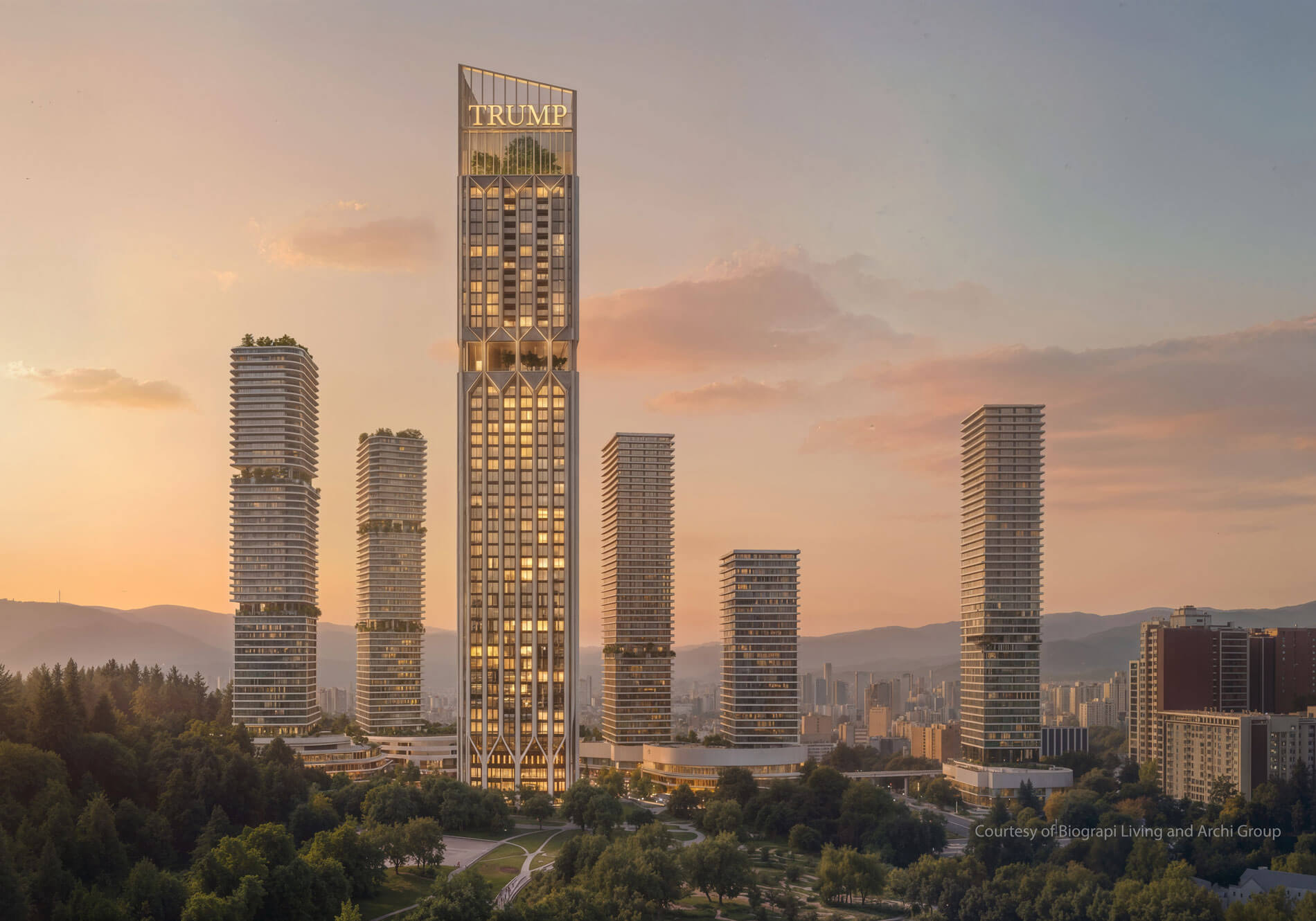 Trump Tower Tbilisi — Mixed-Use in Saburtalo, Tbilisi
