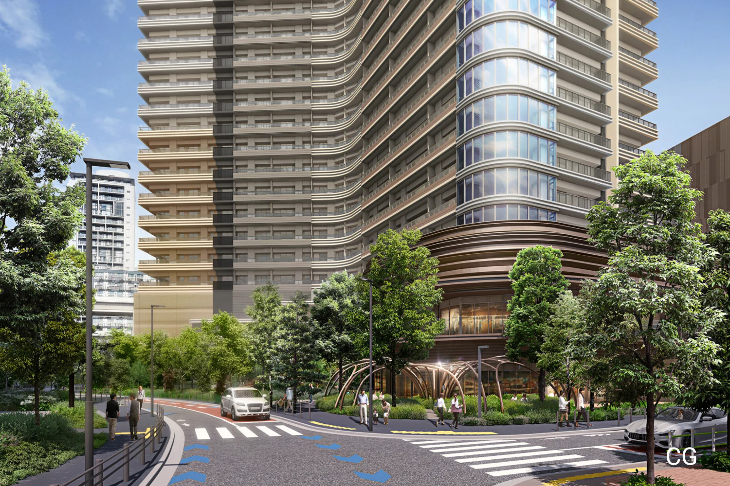 Park Court Azabujuban Tokyo — Residences in Azabu-Juban, Tokyo