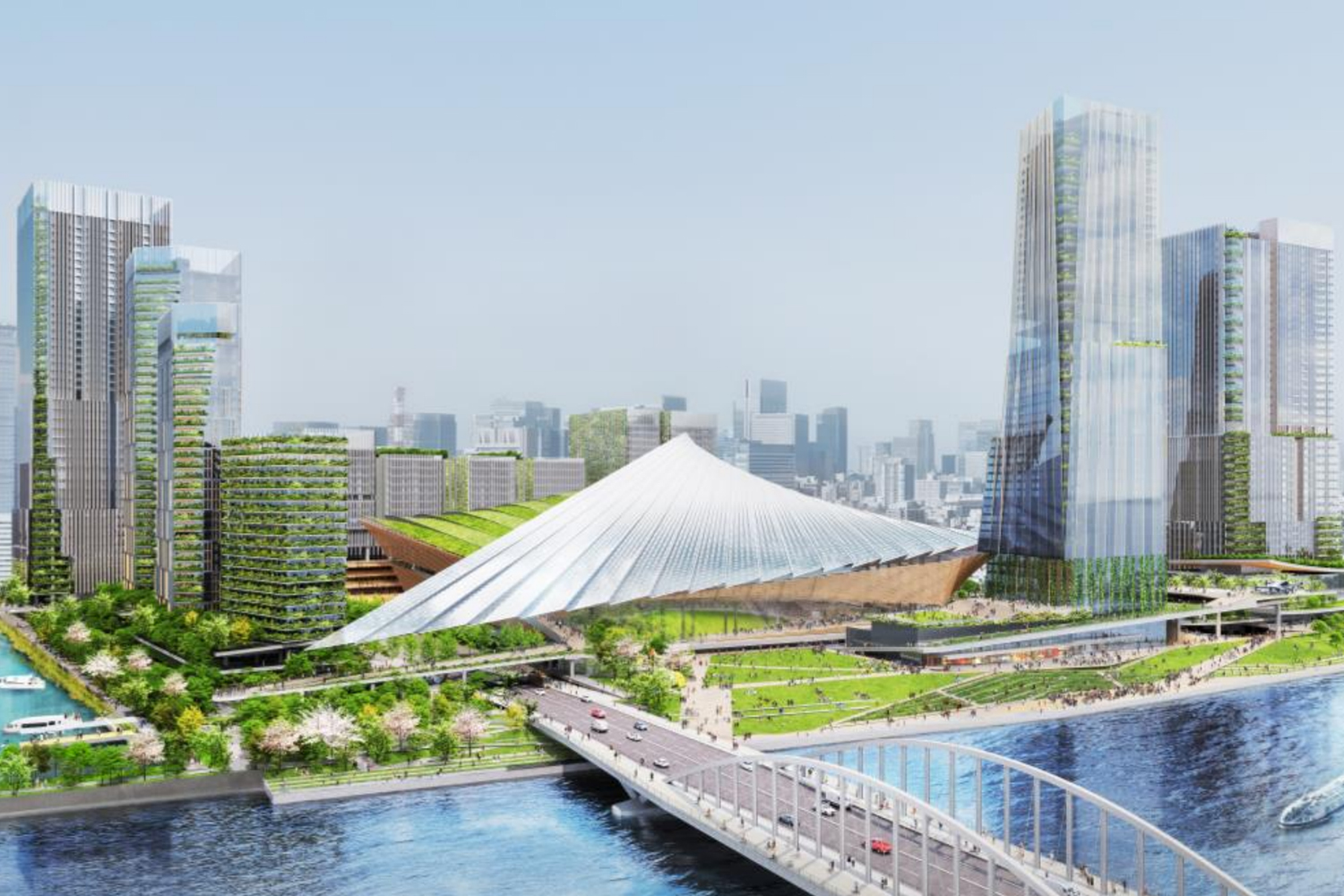 Tsukiji Redevelopment — Mixed-Use in Tsukiji, Tokyo