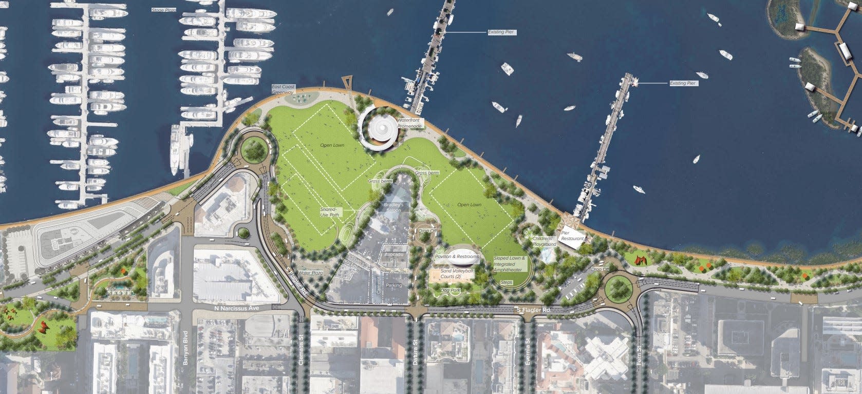 Central Waterfront Park — Park in Downtown, West Palm Beach