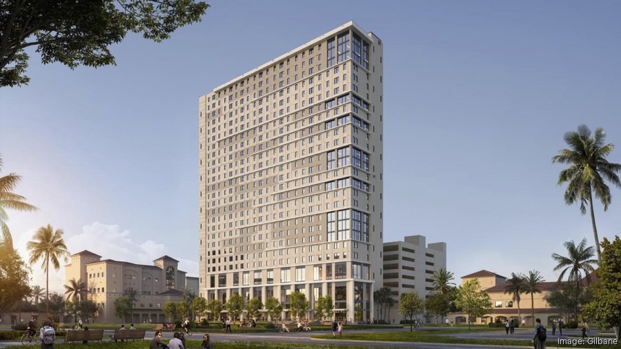 Palm Beach Atlantic University Residence Hall — Education in Downtown West Palm Beach