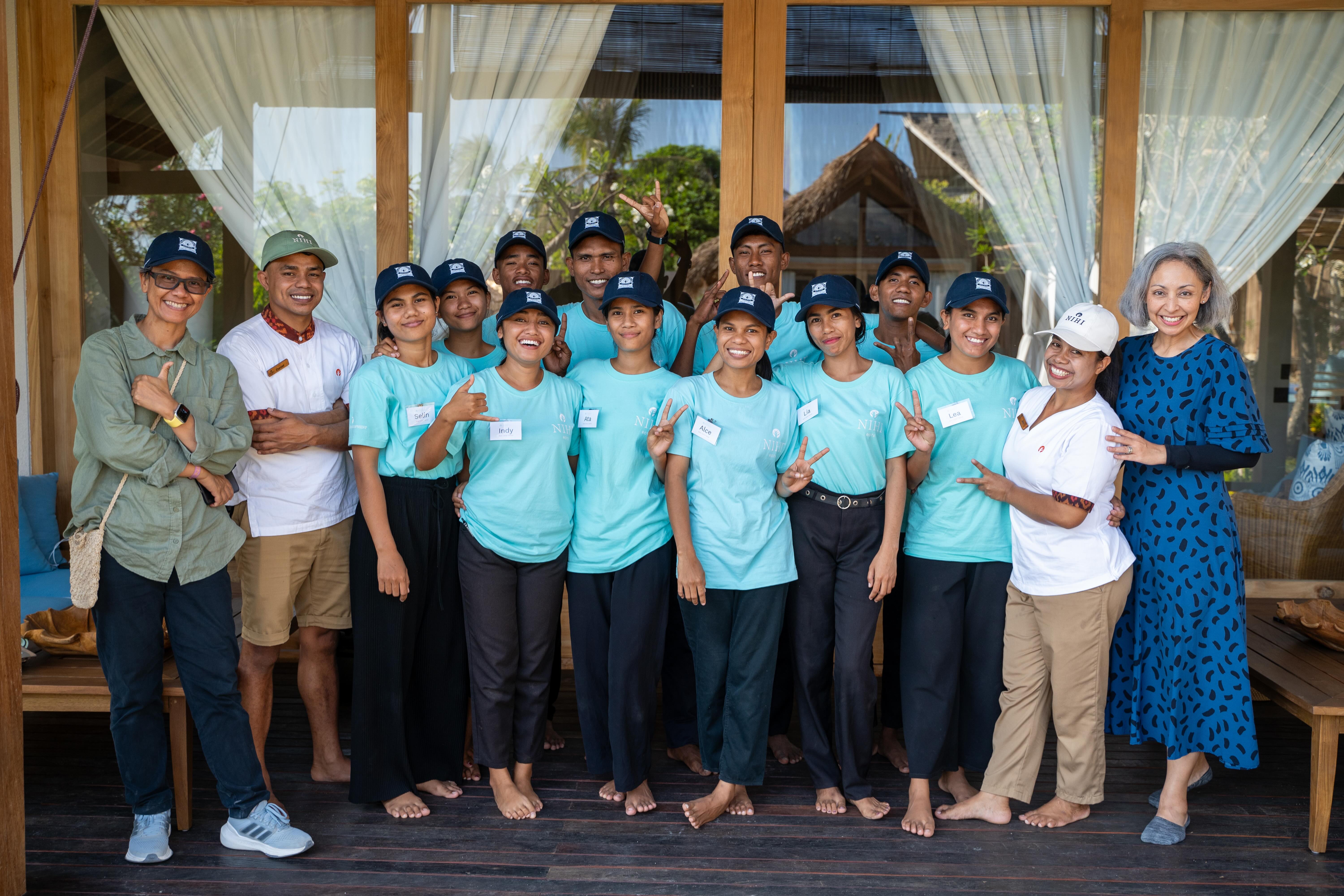 image of the Rote Hospitality Academy, image courtesy of Joe Kelly, NIHI Rote & Hospitality Academy