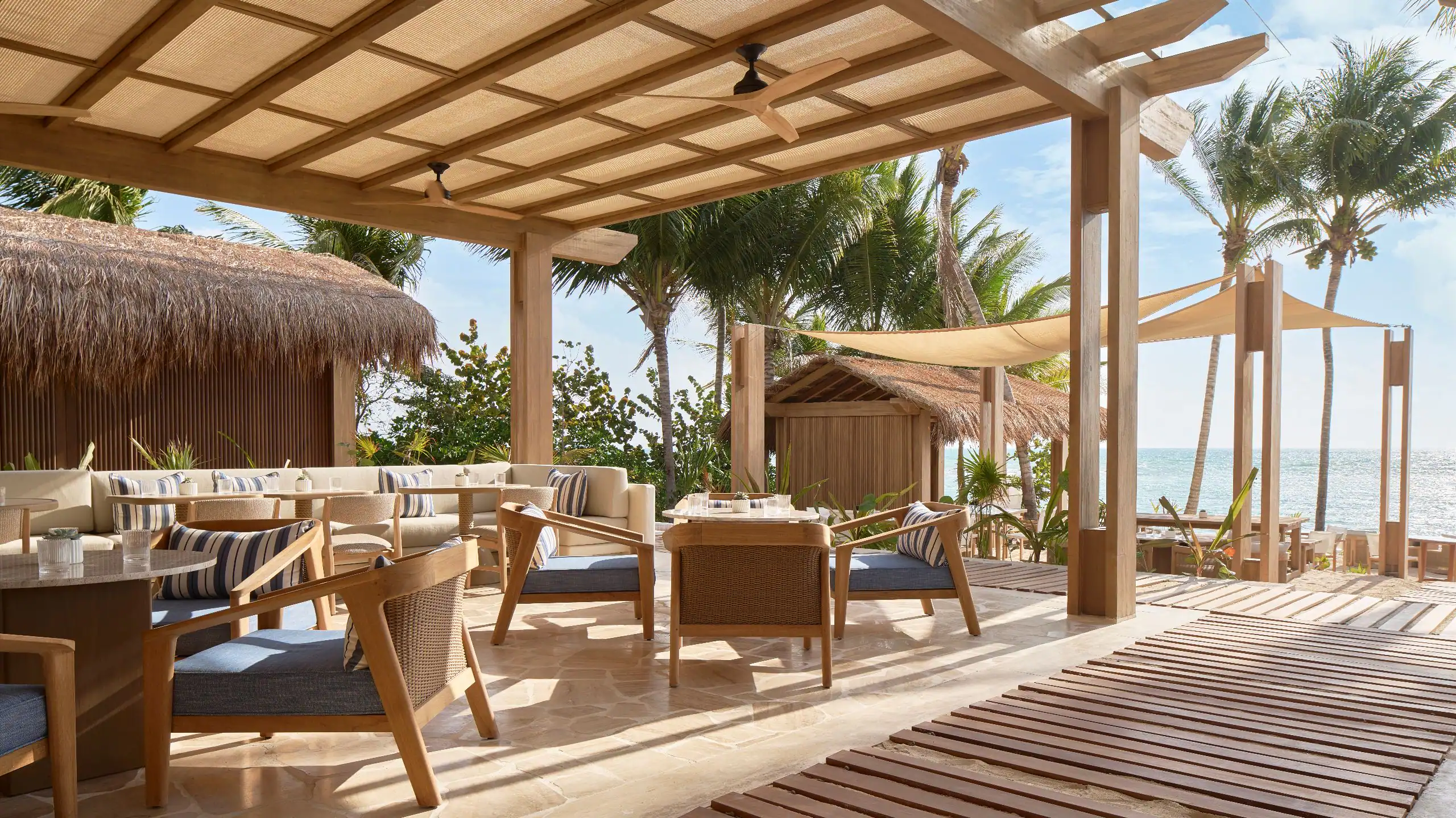 image of dining venue Alisio Beach Club, image courtesy of Alila Mayakoba