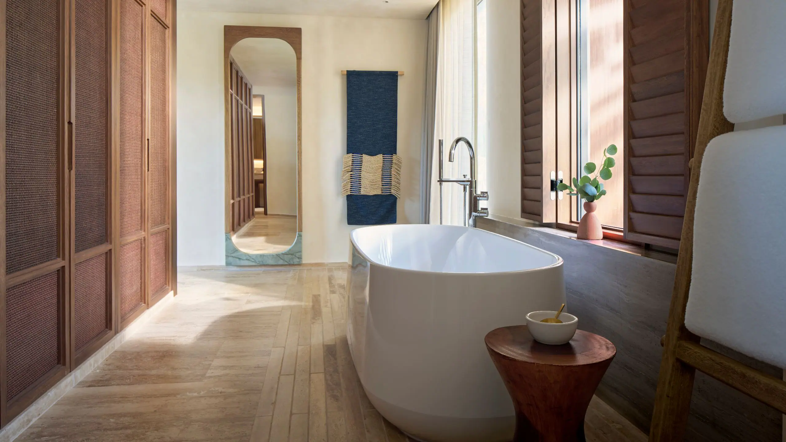 image of a Suite Bathroom, image courtesy of Alila Mayakoba