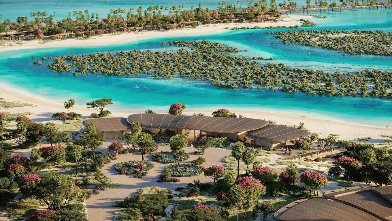 Image of Miraval Red Sea Resort Exterior, image courtesy of Miraval Red Sea