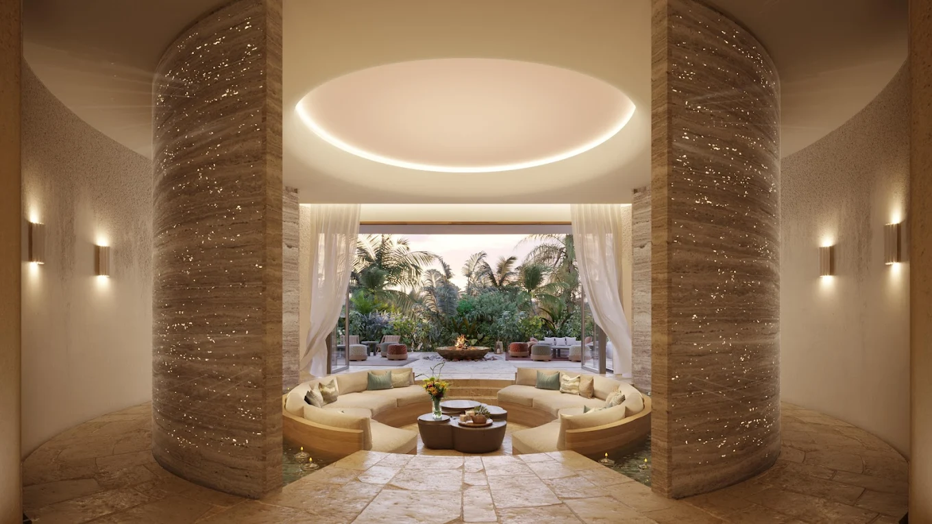 image of a Wellness Space, image courtesy of Miraval Red Sea