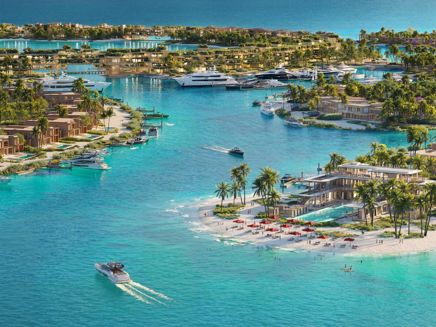 image of Shura Island Resorts, image courtesy of Red Sea Global