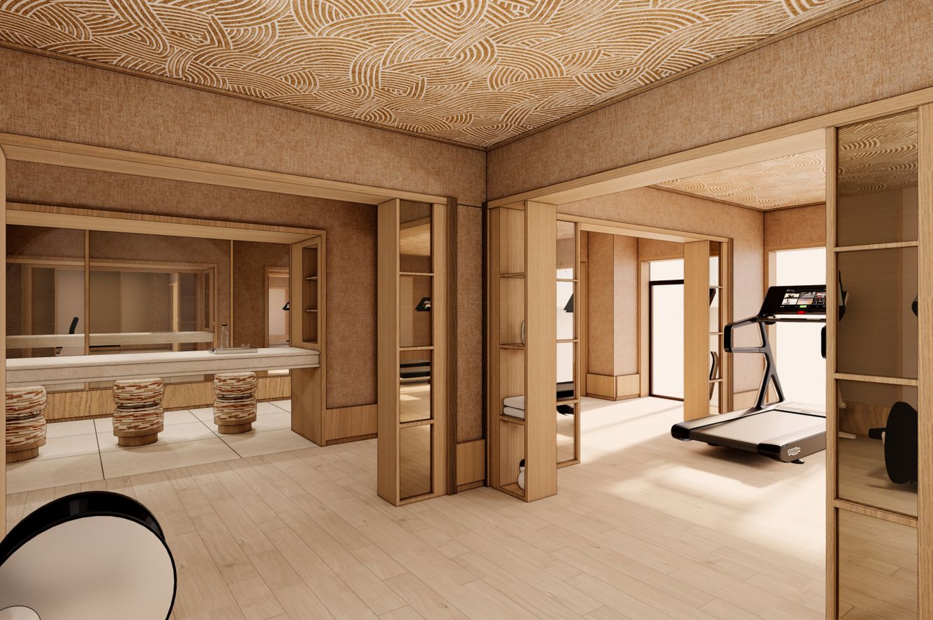 image of the Fitness Facilities, image courtesy of Amoh, a Luxury Collection, Rhodes