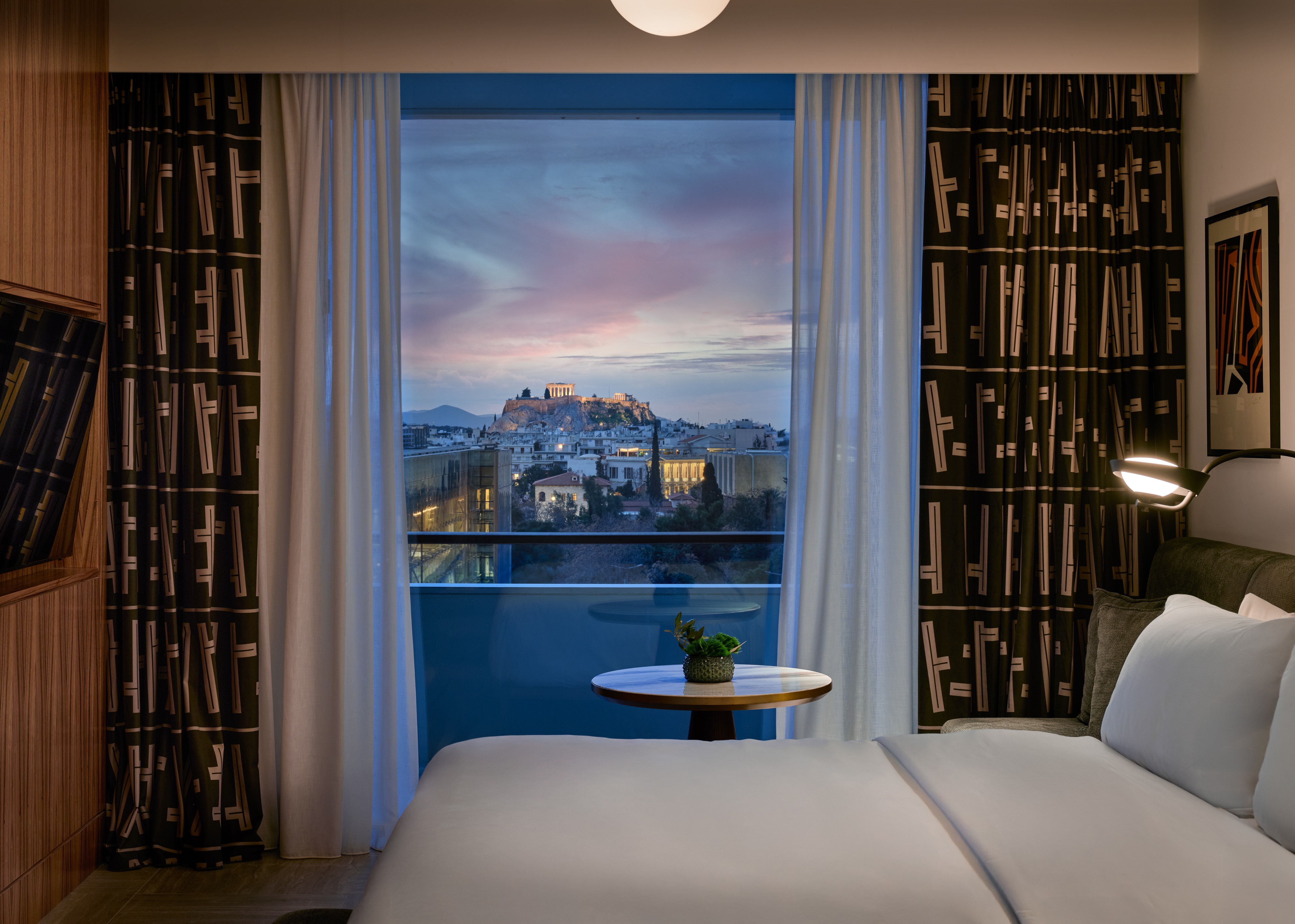 image of a One Bedroom Suite, image courtesy of Conrad Athens The Ilisian