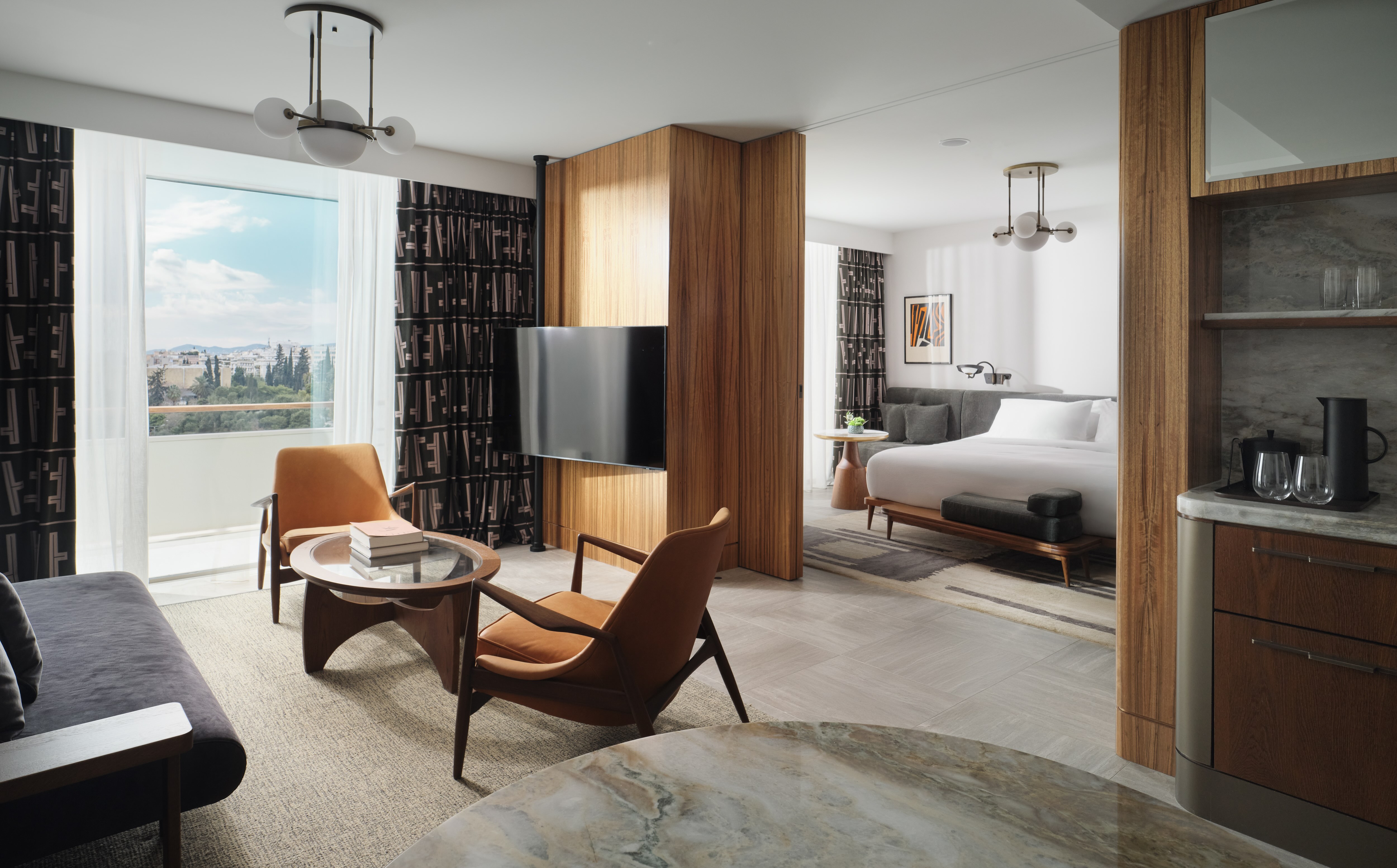 image of the Presidential Suite, image courtesy of Conrad Athens The Ilisian
