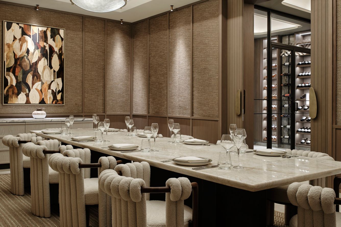 image of Private Dining area, image courtesy of Amoh, a Luxury Collection, Rhodes