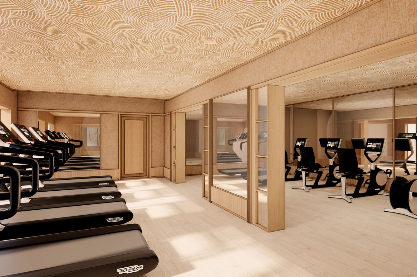 image of the Fitness Facilities, image courtesy of Amoh, a Luxury Collection, Rhodes