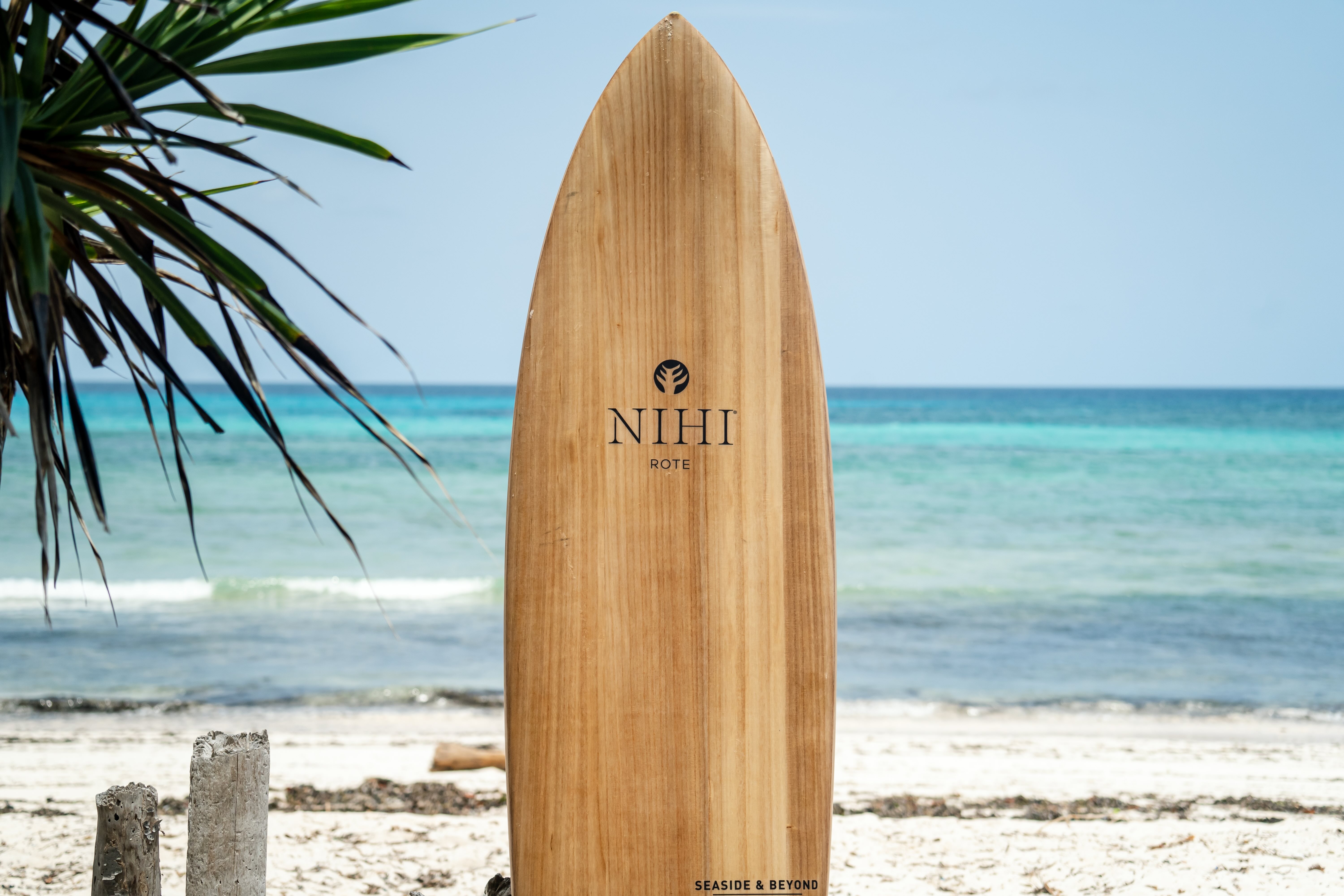image of a logo Surfboard, image courtesy of Joe Kelly, NIHI Rote & Hospitality Academy