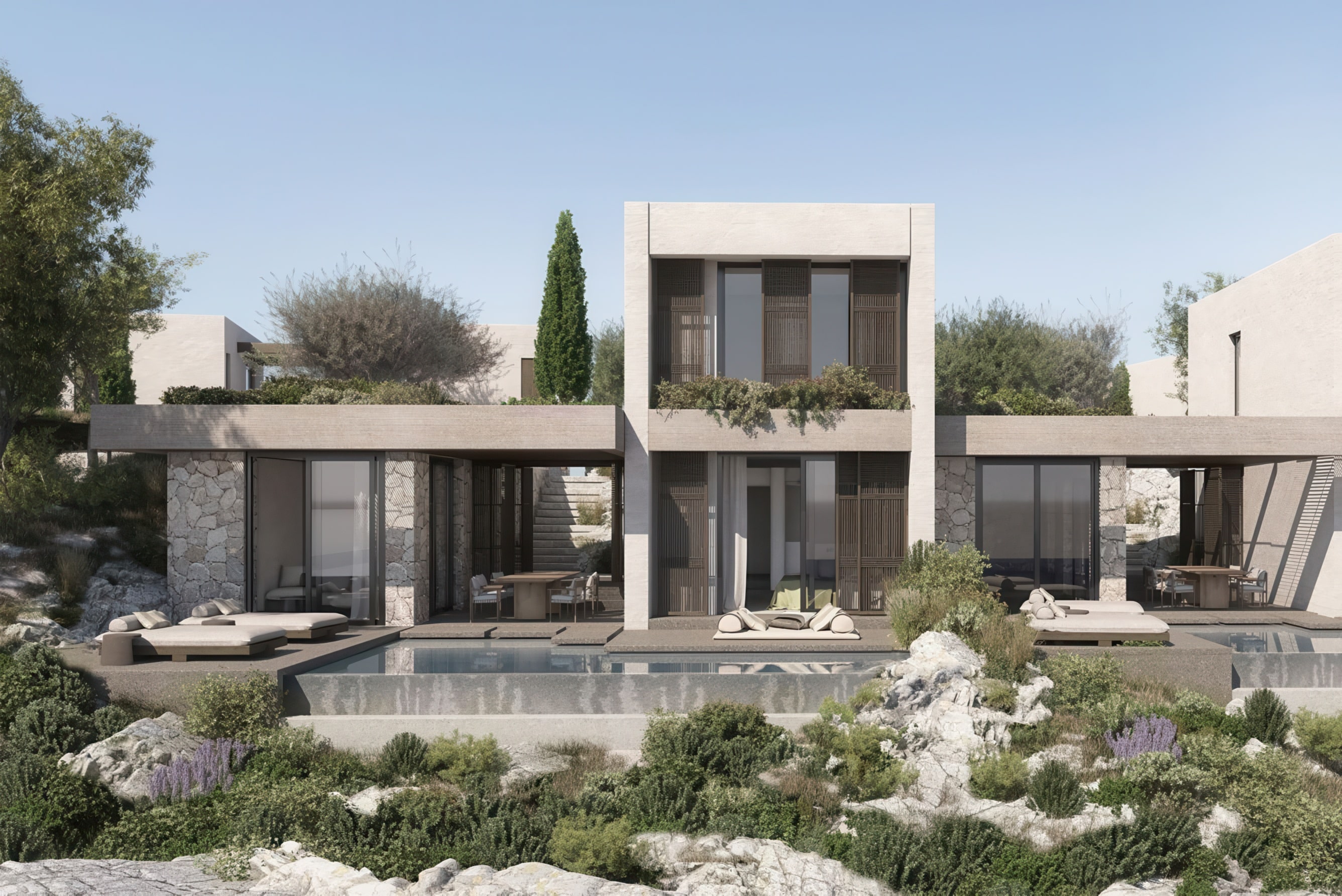 Rendering of JW Marriott Crete Resort & Spa Two Story Villa