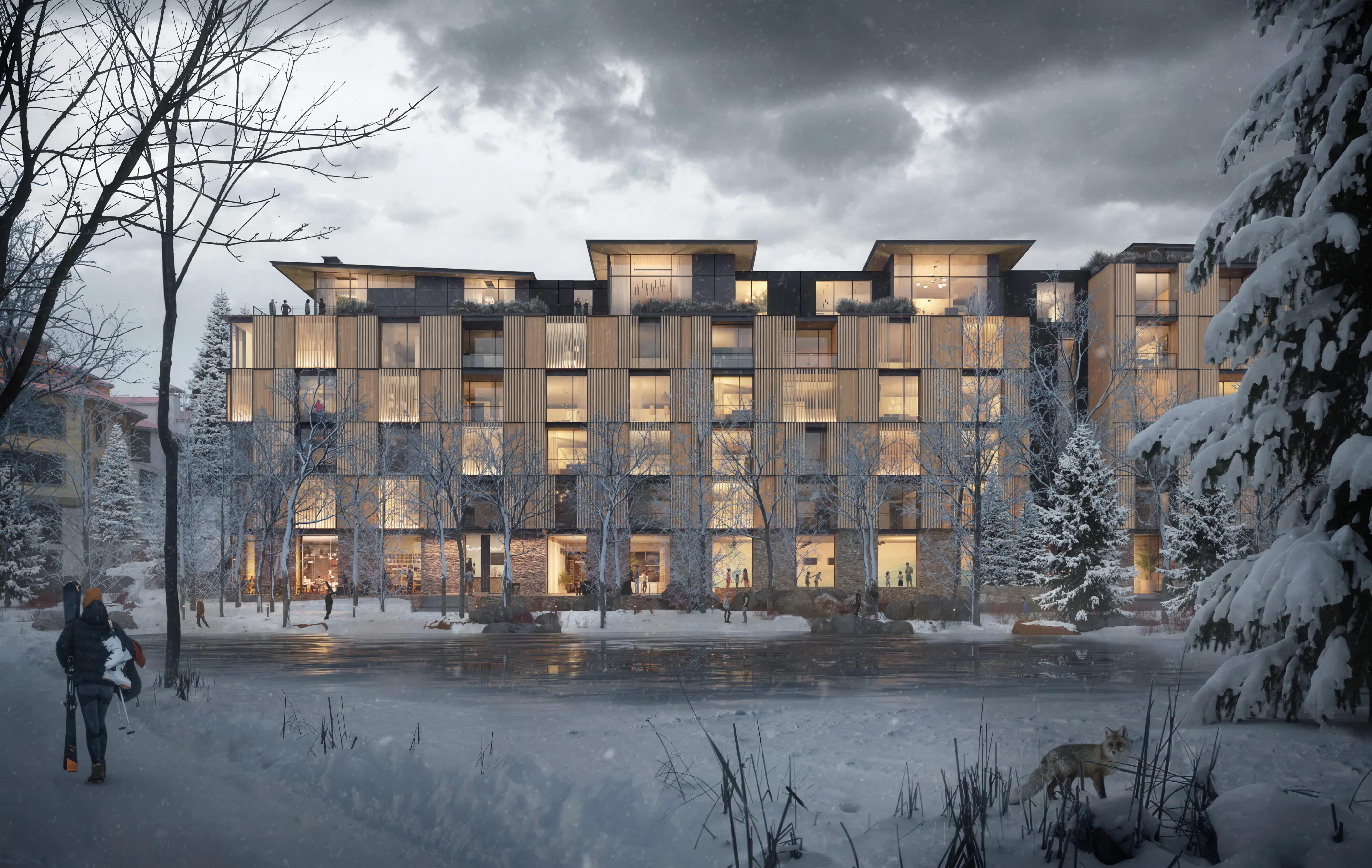 Four Seasons Telluride exterior, set to open in 2027