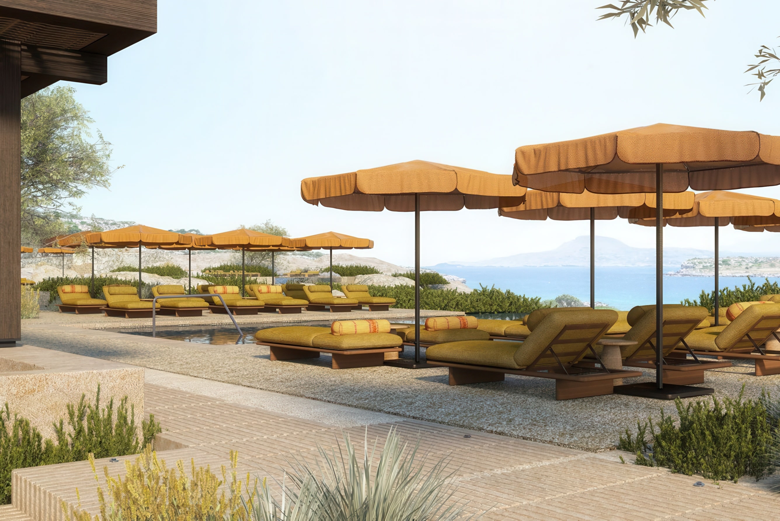 Rendering of JW Marriott Crete Resort & Spa SUNCTI Pool Bar