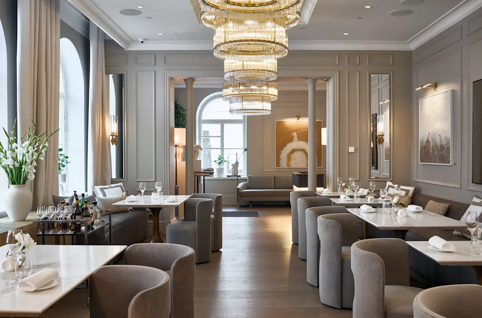 Image of a Dining Venue courtesy of Waldorf Astoria Helsinki