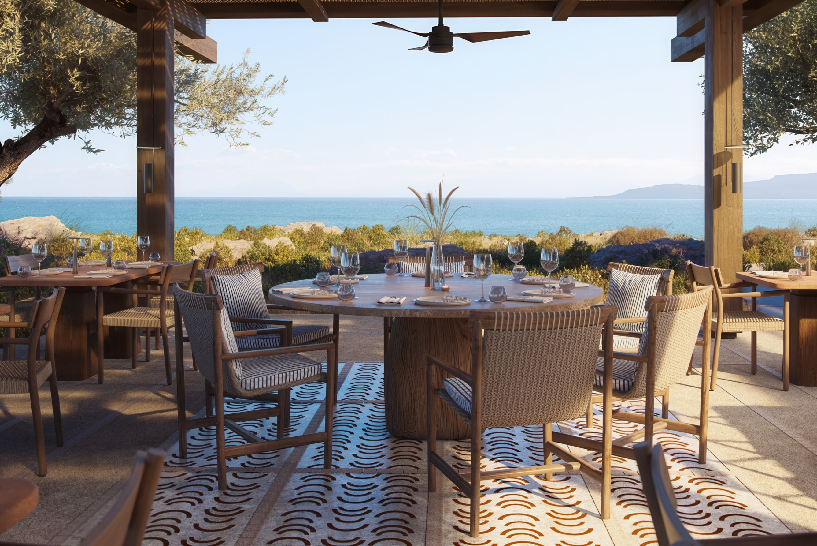 Rendering of JW Marriott Crete Resort & Spa ONALOS Restaurant